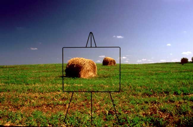Monet Easel landscape, 1979