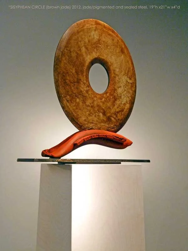 Sisyphean Circle Brown Jade  (T-12-23)