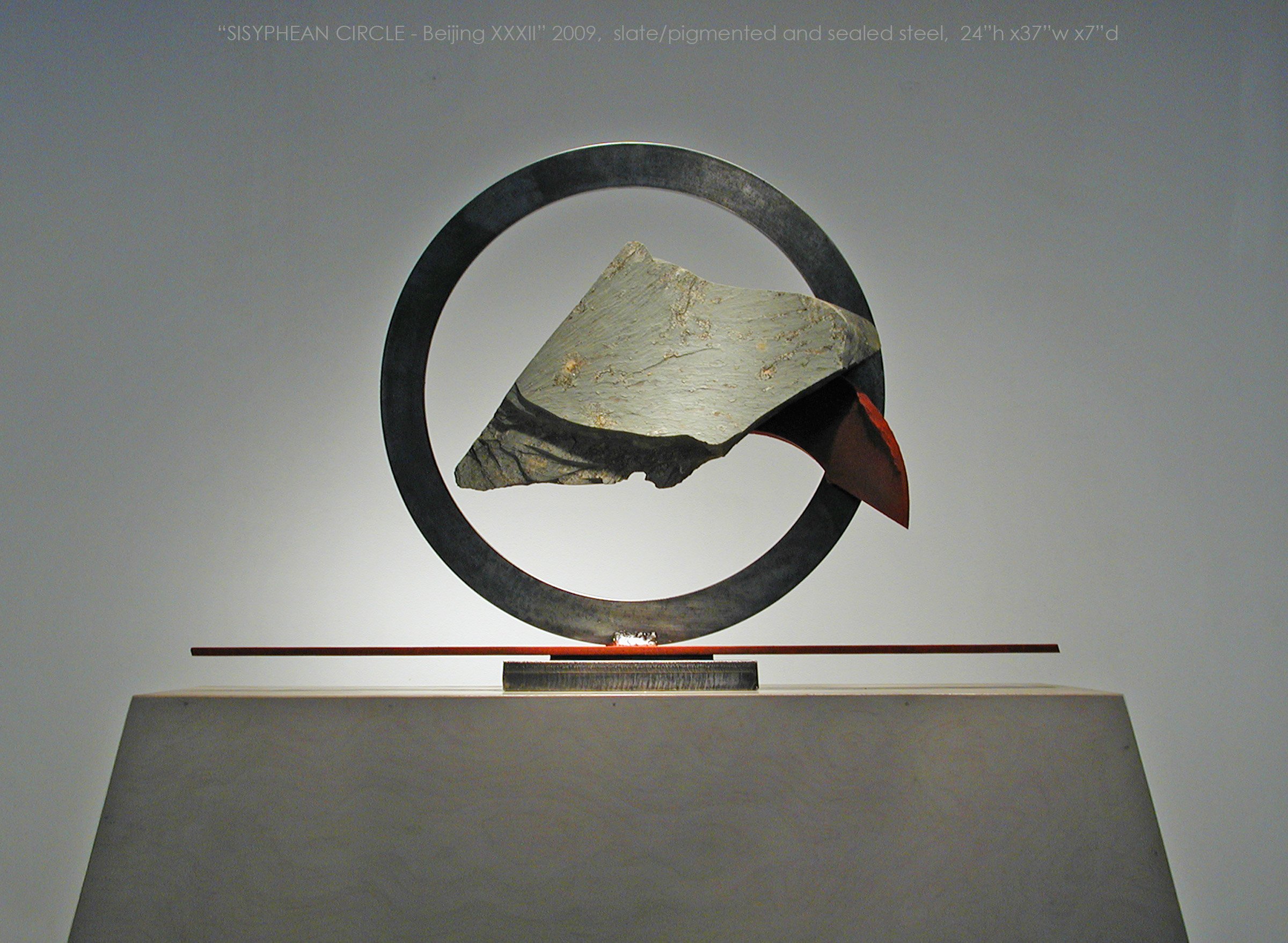 Sisyphean Circle - Beijing XXXII - Center-Circle   (T-09-11)