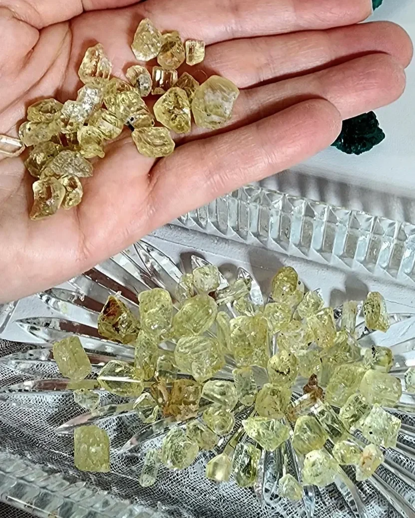 Yellow Apatite Raw Crystal