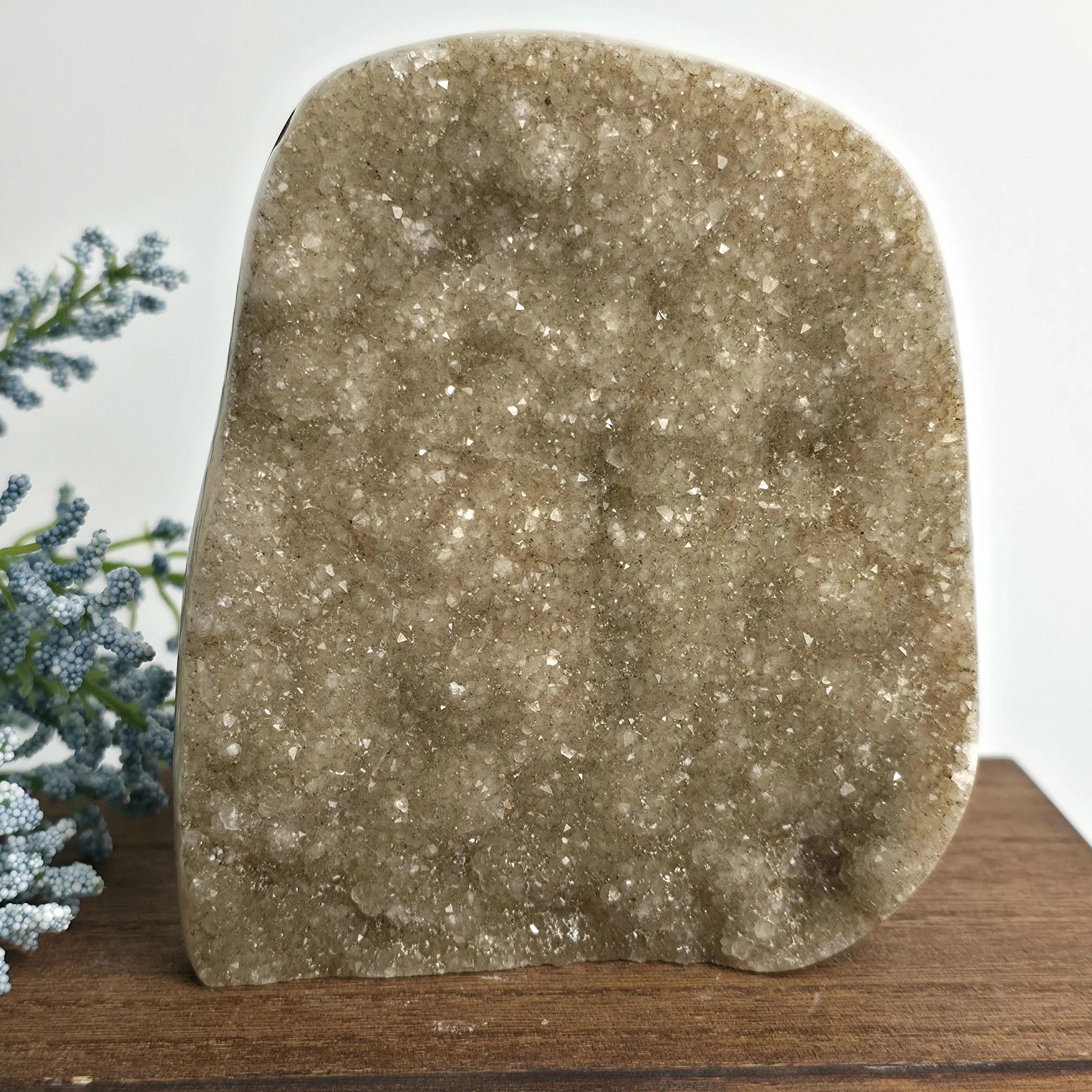 Dark Gold Amethyst Geode