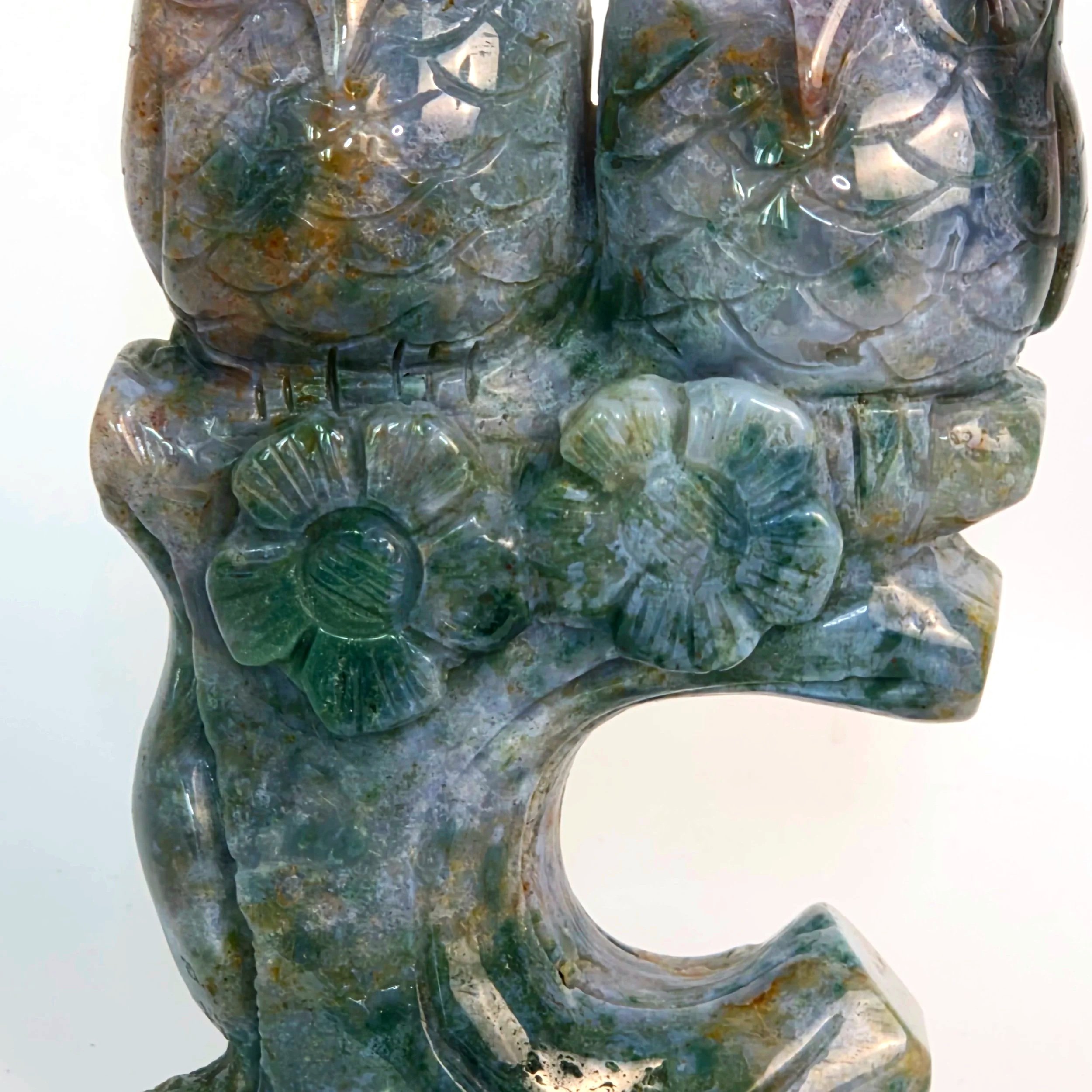 Ocean Jasper Moss Agate Twin Owls.jpg