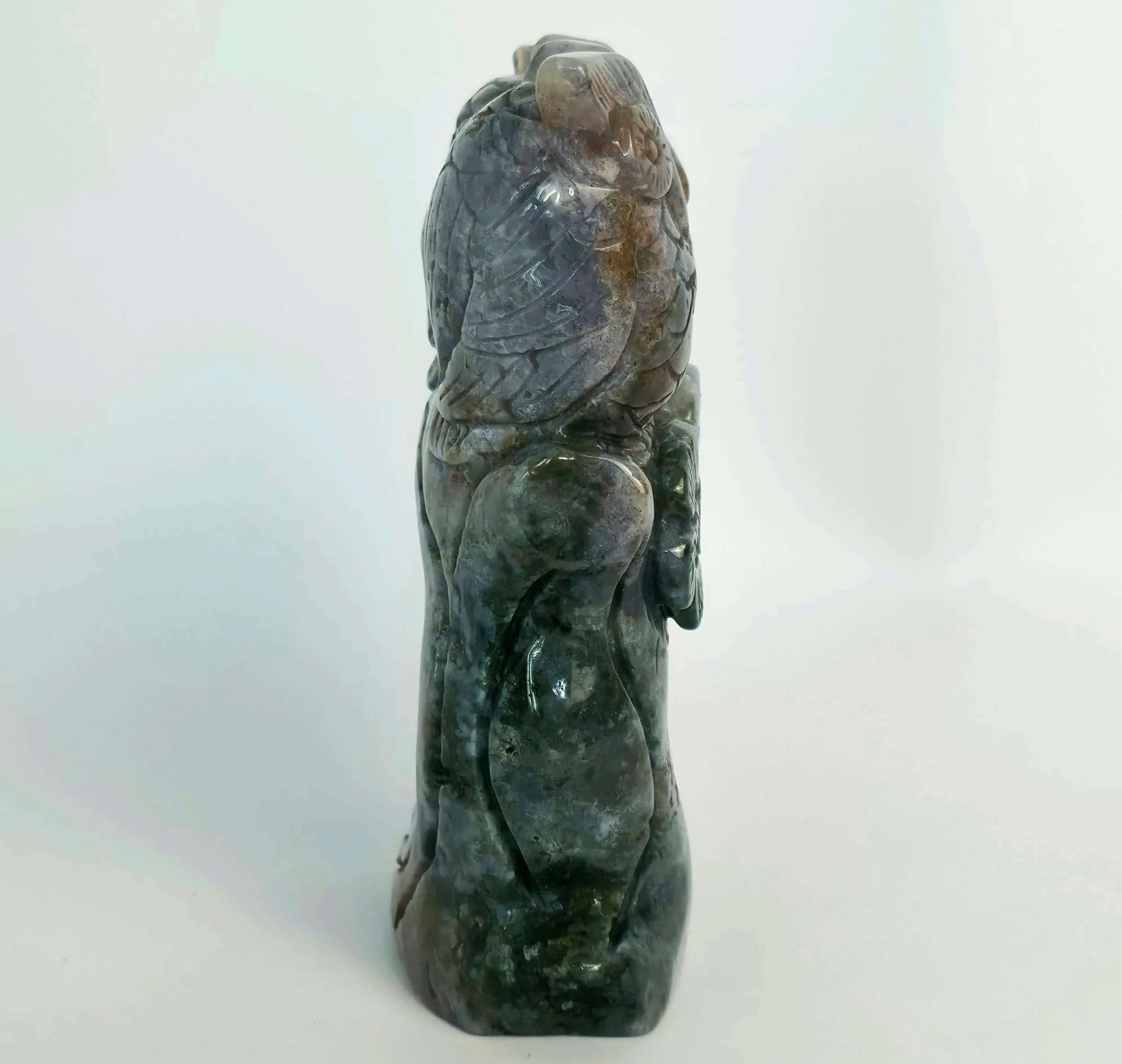 Ocean Jasper Moss Agate Twin Owls.jpg