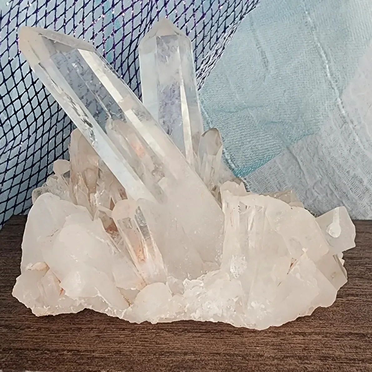 Pink Quartz Cluster Specimen #1