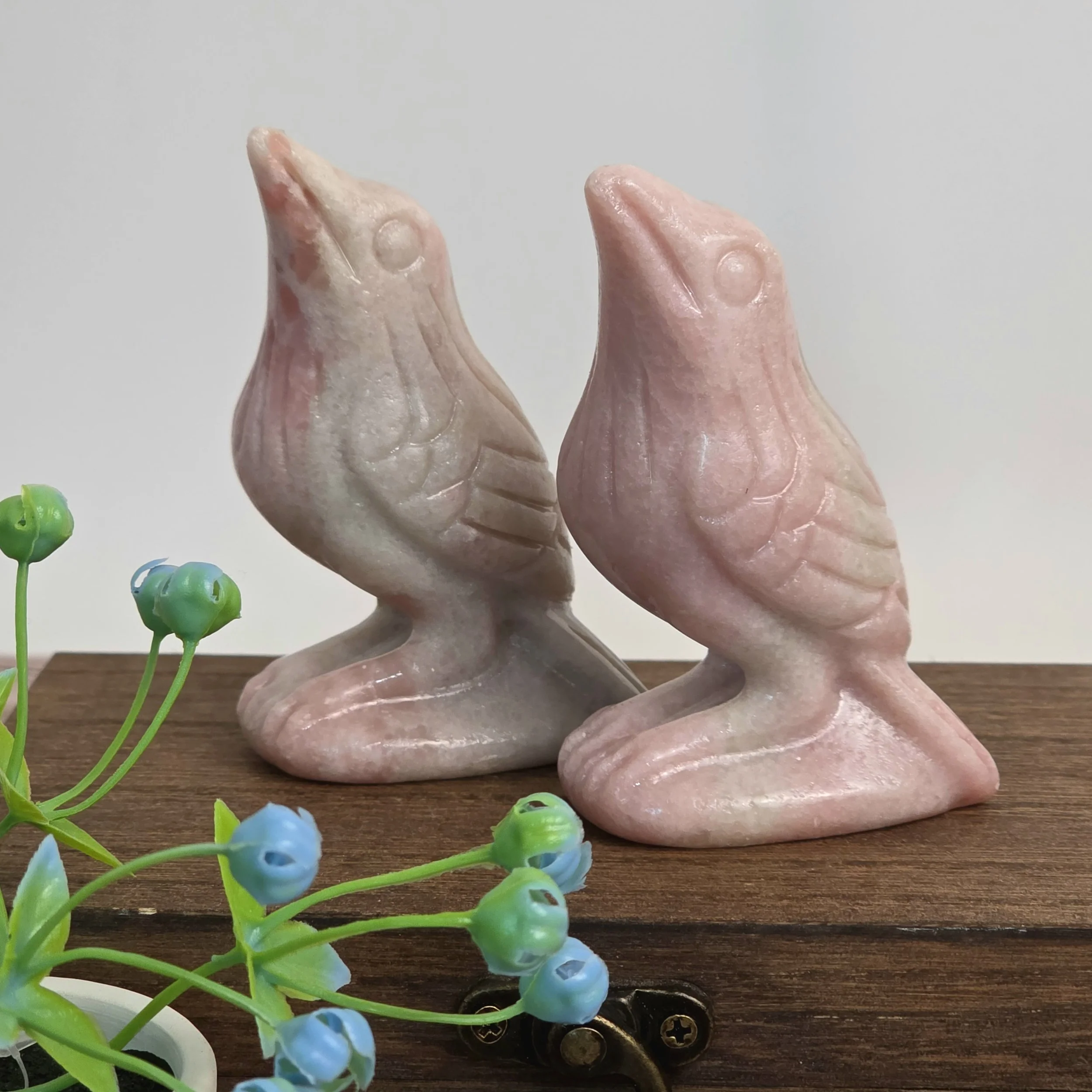 Pink Opal Baby Raven