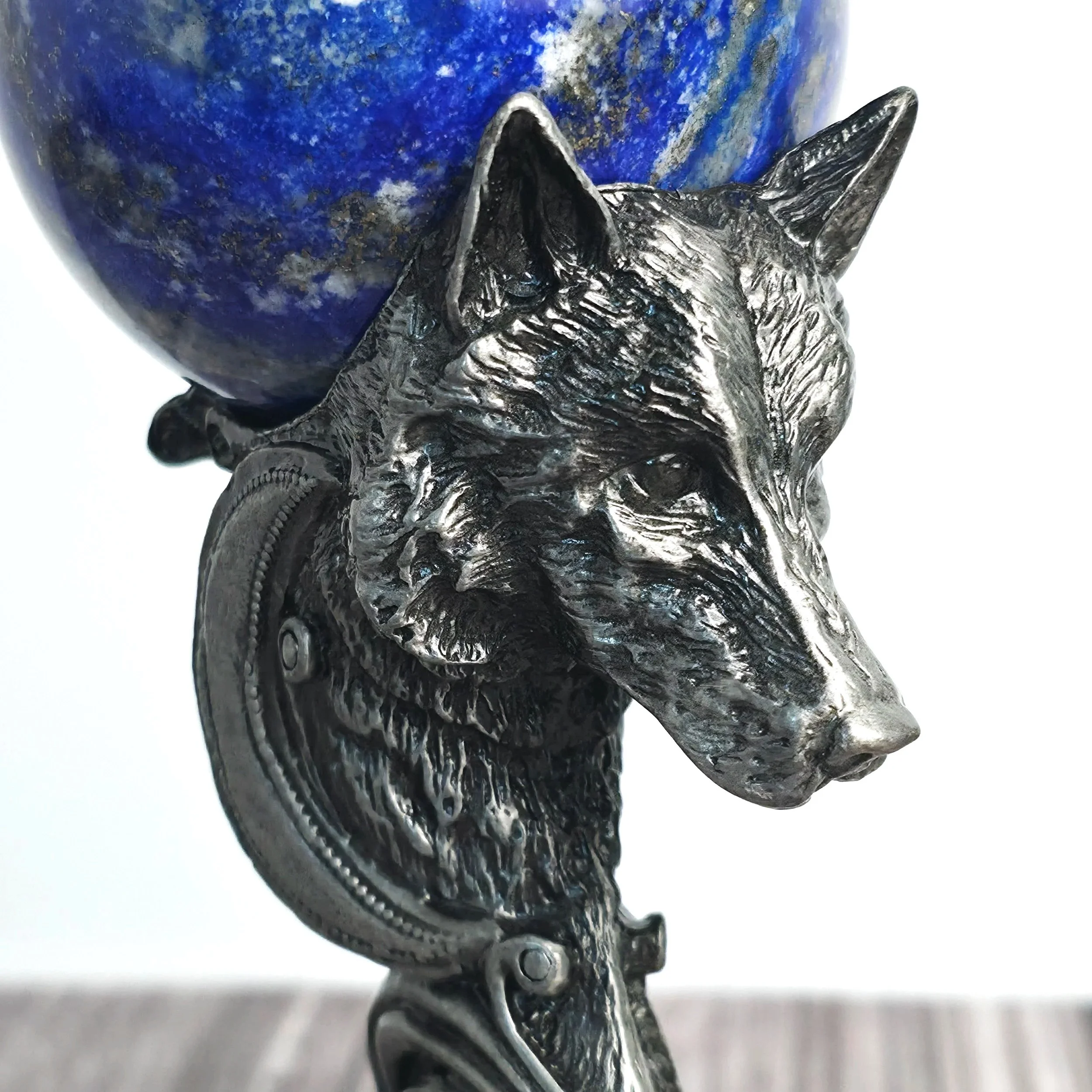 silver wolf moon sphere stand.jpg