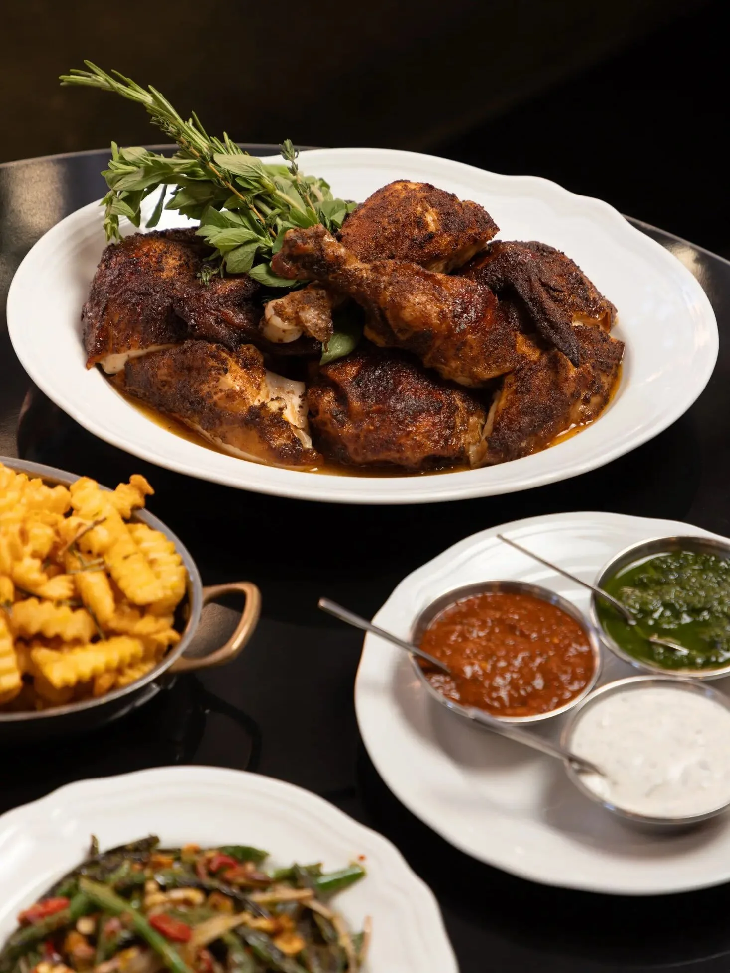 @cleodowntown is a @nytimes Critic&rsquo;s Pick! 🗞️

&ldquo;An upscale neighborhood rotisserie presents a paradox,&rdquo; @thebaddeal writes of the West Village hotspot, before concluding that &ldquo;a chicken dinner like no other is worth a few ext