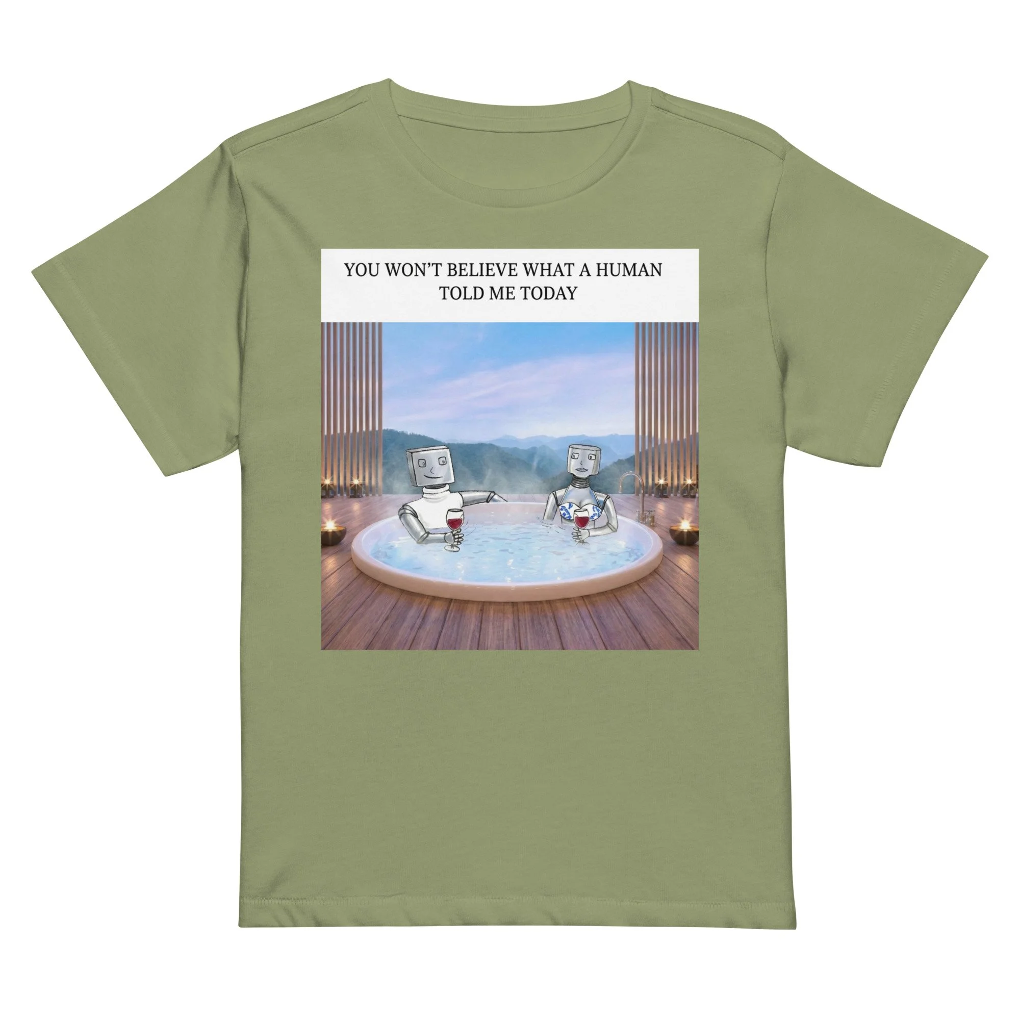 Women’s high-waisted t-shirt Rd