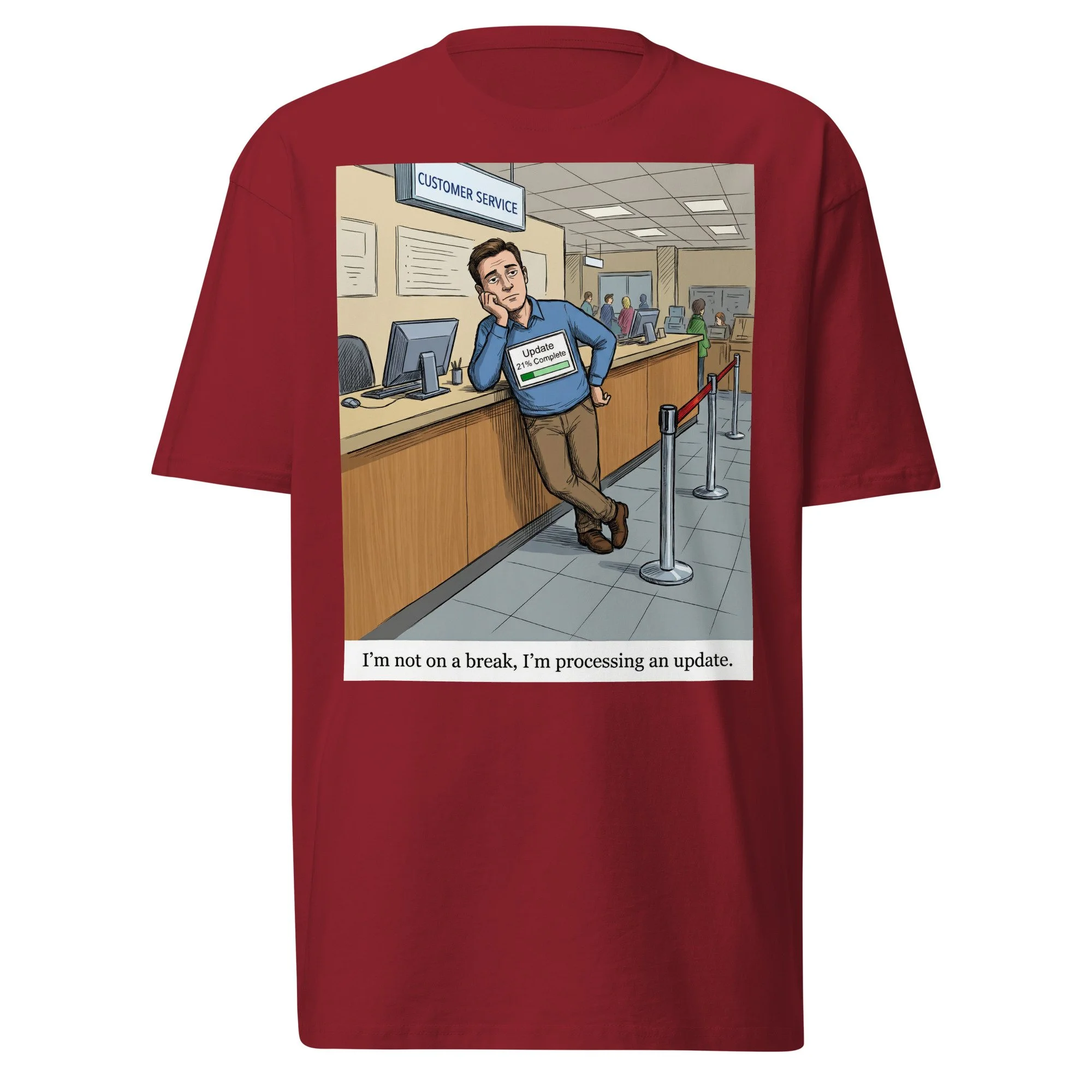 Men’s premium heavyweight tee