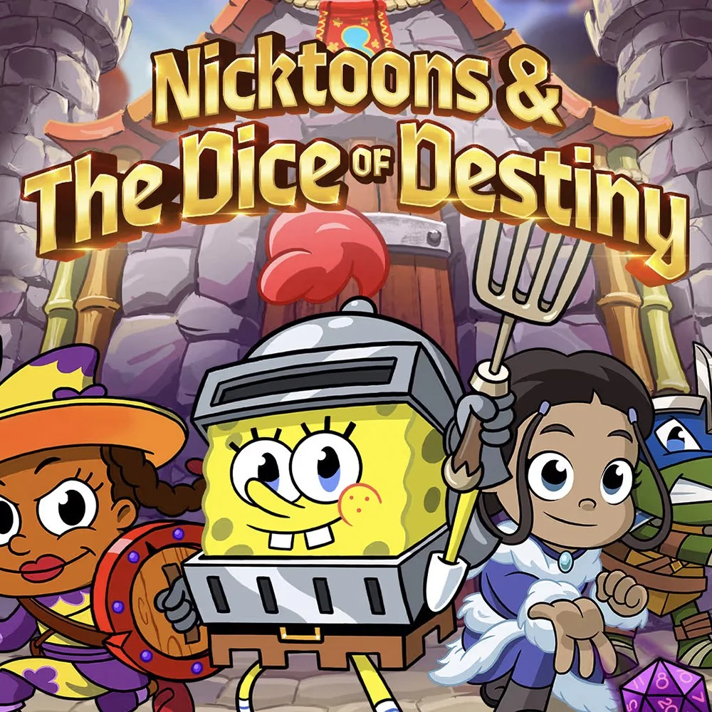 Nicktoons and The Dice of Destiny 3D Assets and Animation