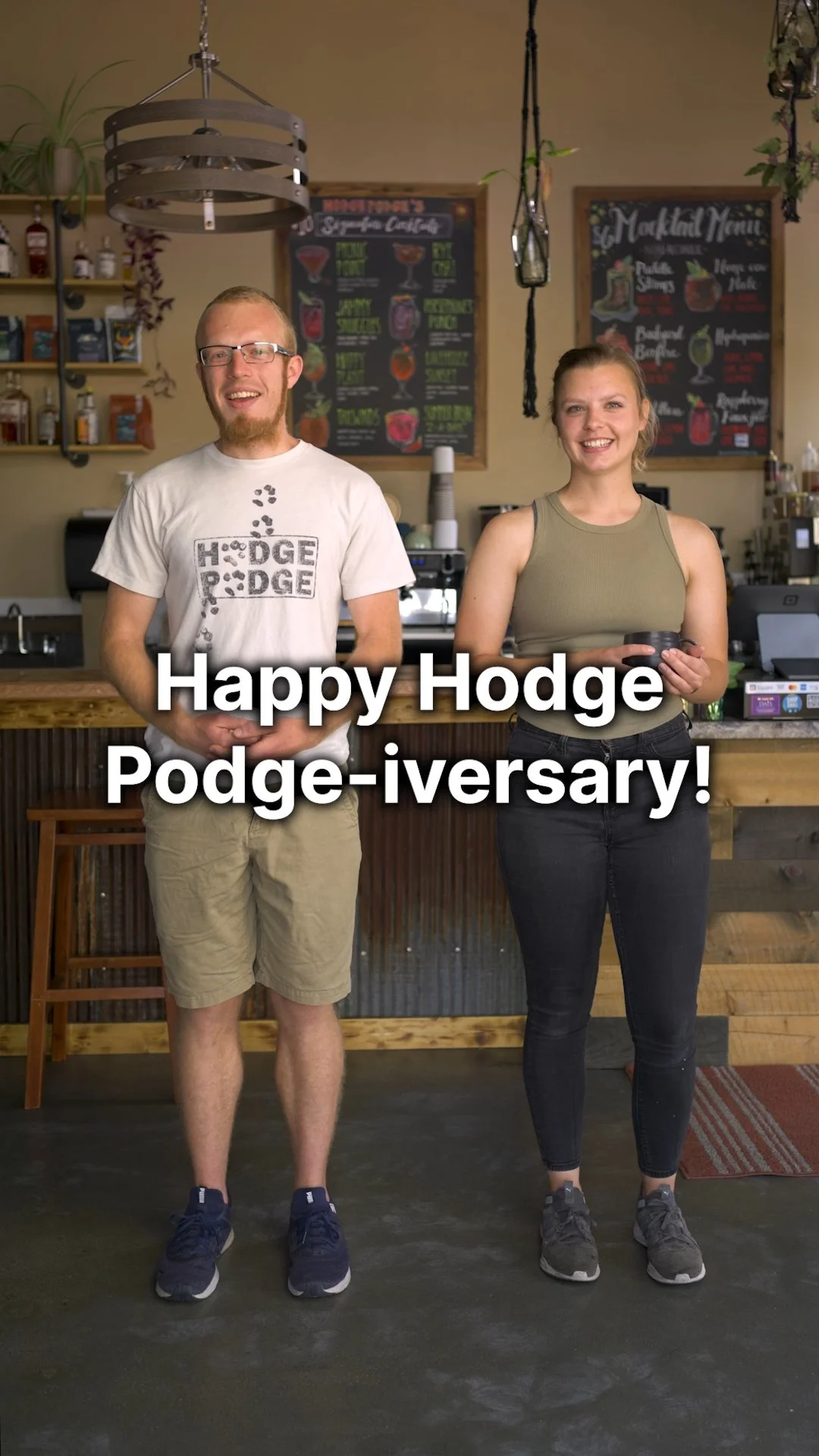 Katie and Kevin Hodge Podge Owners