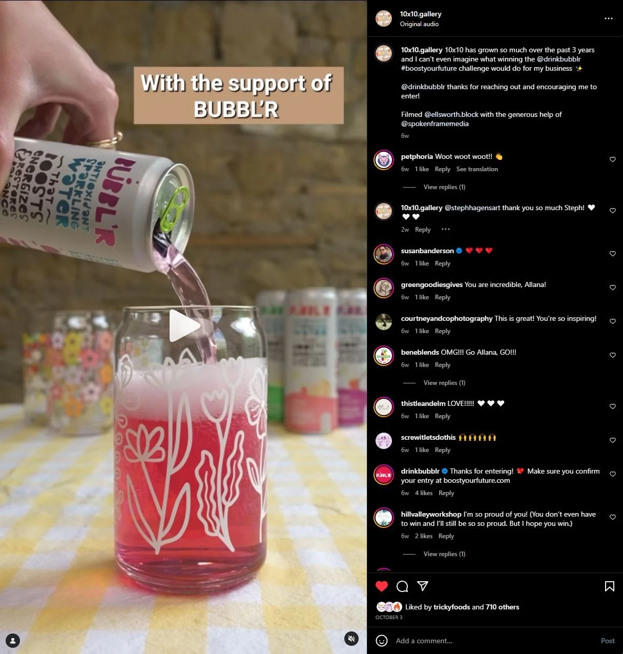 10x10 Instagram Post