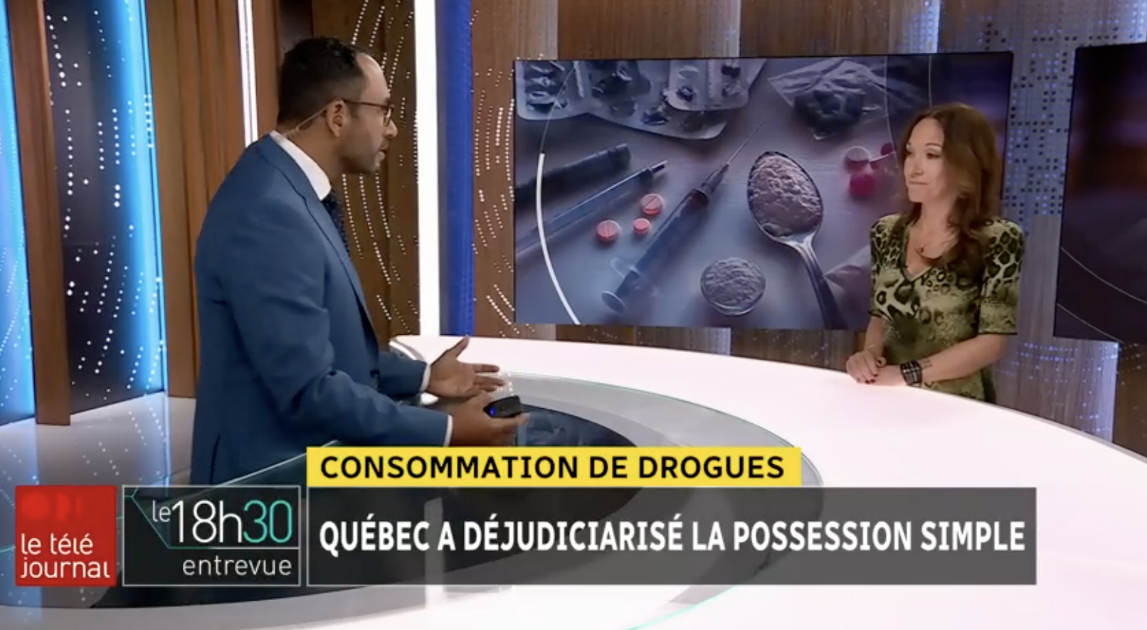 Le téléjournal avec Patrice Roy - Radio Canada - 2024