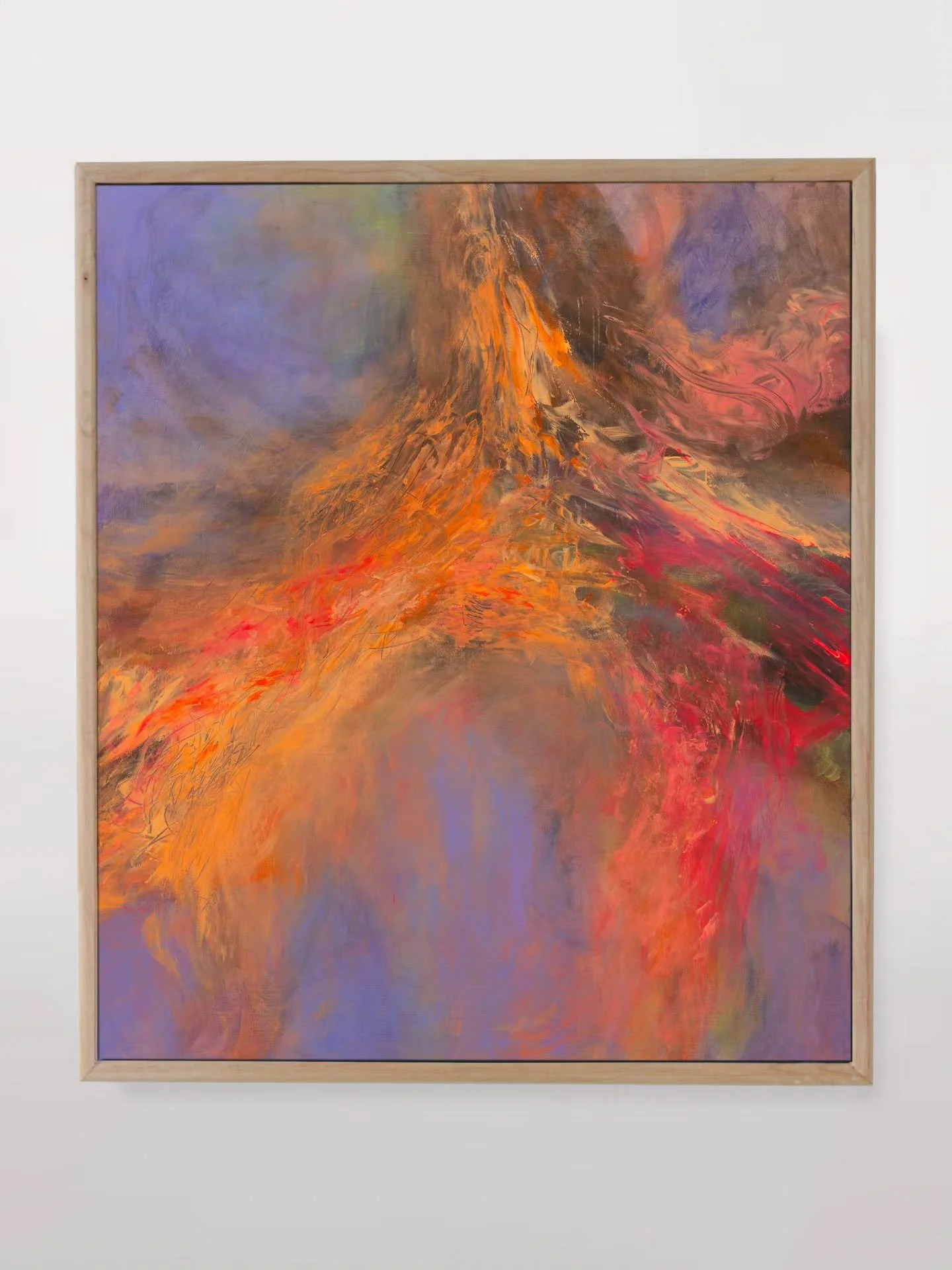 "Portal" / akryyli MDF:lle / 2025 / ~ 80x100 cm
.
.
.
#taidettakotiin #abstraktitaide #maalaus #akryylimaalaus #femaleanatomy