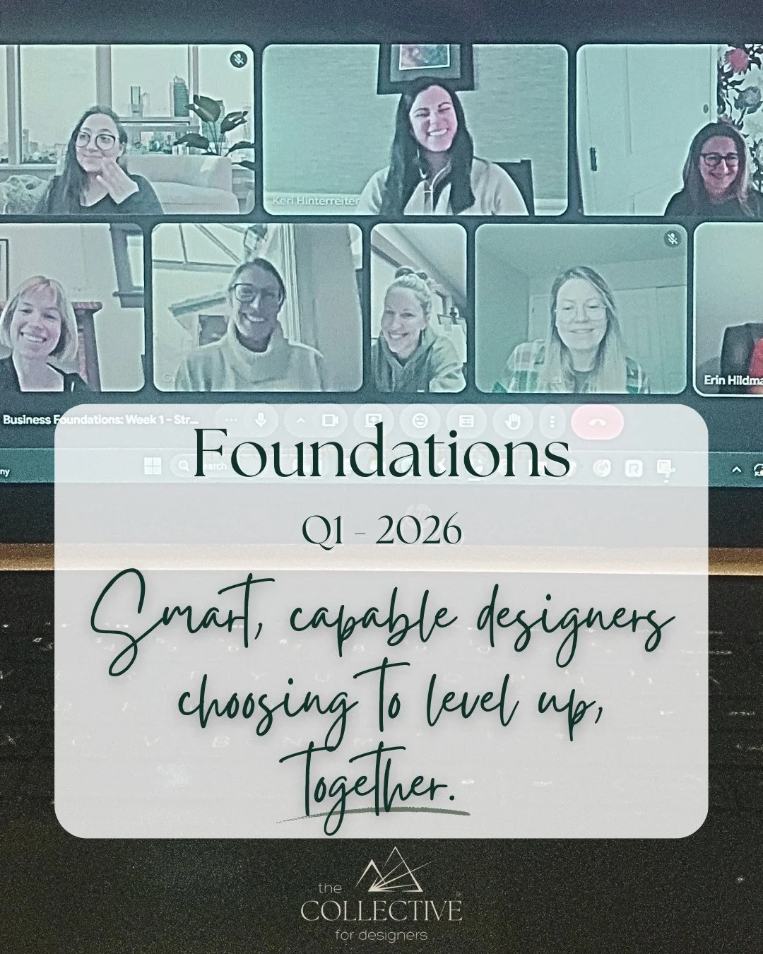 Foundations | January 2026⁠
And we&rsquo;re officially underway. ✨⁠
⁠
This group didn&rsquo;t join because they &ldquo;don&rsquo;t know what they&rsquo;re doing.&rdquo;⁠
They joined because they do know how powerful it is to invest in themselves, the