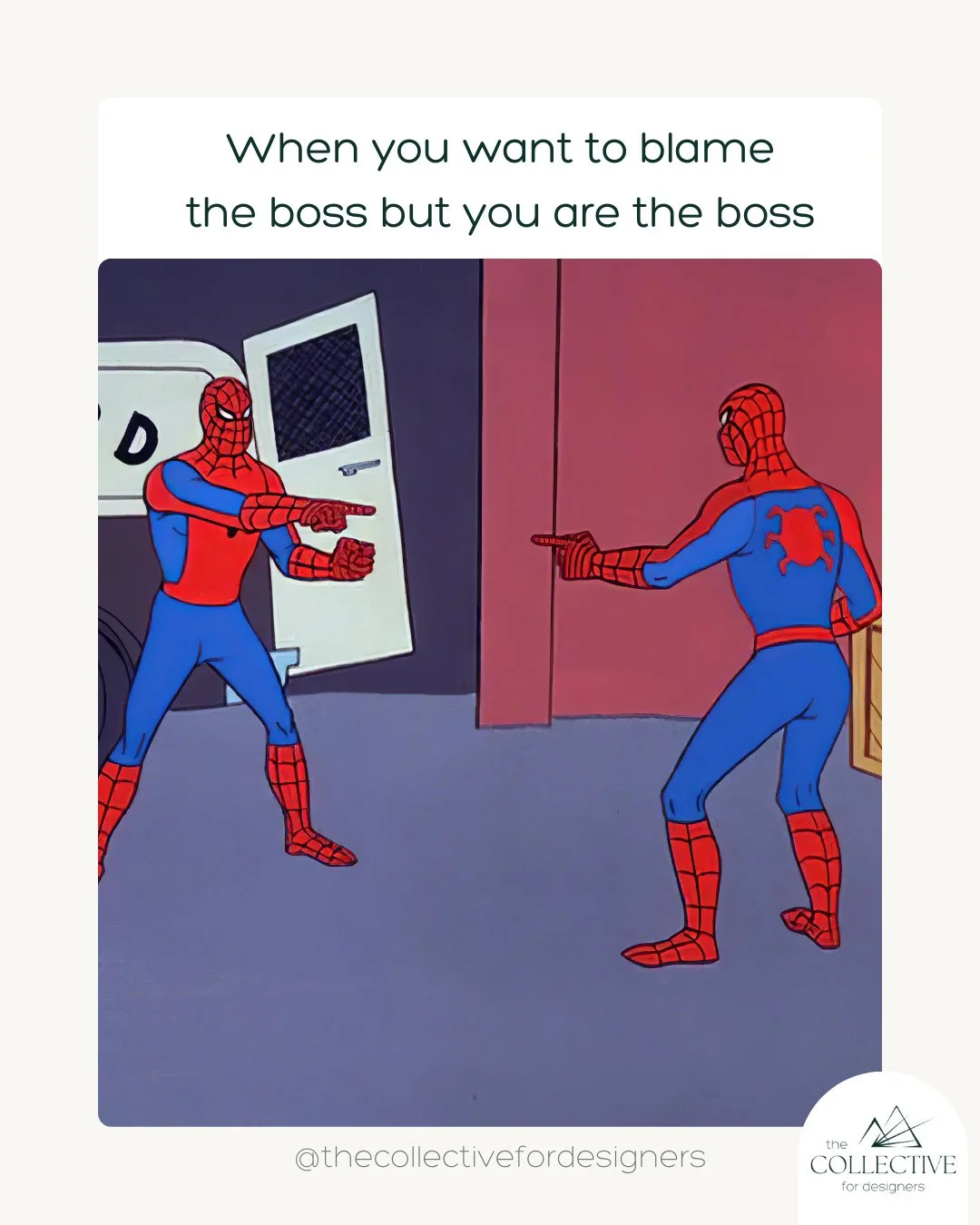 Entrepreneurship is realizing the call is coming from inside the house and you still have to answer it.⁠
⁠
Humbling.⁠
Empowering.⁠
Extremely rude.⁠
⁠
Save this for your next leadership spiral.⁠
Tag the friend who also needs to hear it.