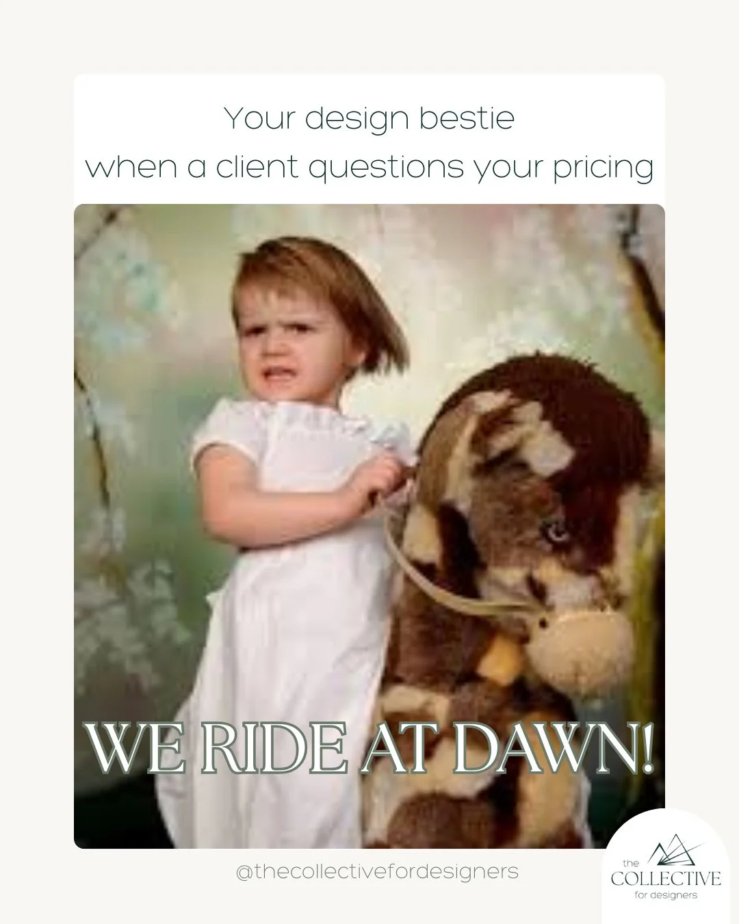 Friday Memes, Galentine&rsquo;s Day Edition 💘⁠
⁠
The pay gap is real.⁠
The community is the reason we stay.⁠
⁠
Share with your design bestie;⁠
the one who hypes your work, defends your pricing,⁠ and sends referrals without being asked.⁠
⁠
⁠
⁠
#Galen