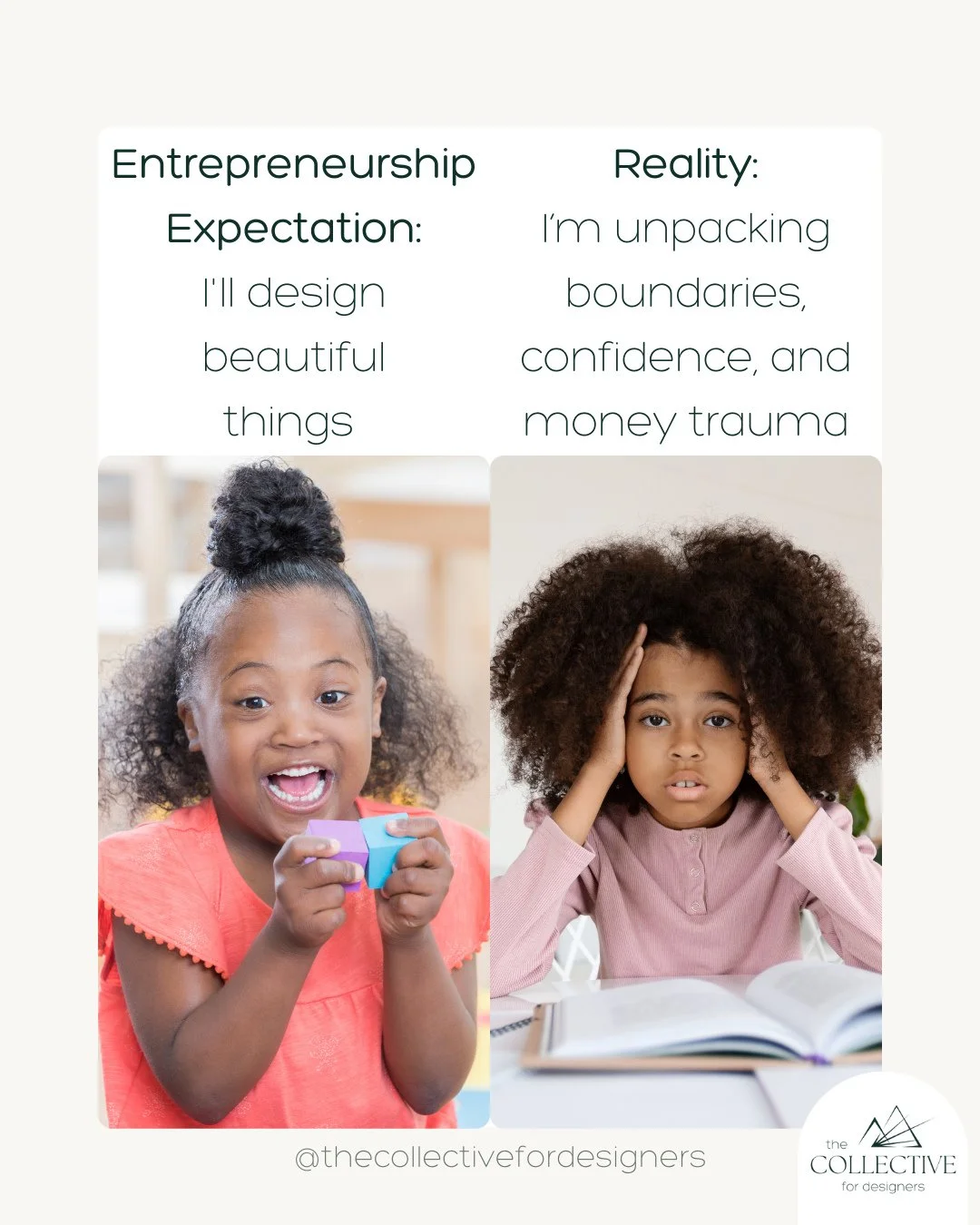 I Thought I Was Starting a Business&hellip; Apparently I&rsquo;m Starting Therapy⁠
No one warns you the business plan includes ✨personal development✨.⁠
⁠
You wanted more freedom.⁠
You got self-awareness.⁠
⁠
Character building, honestly.⁠

Send this t