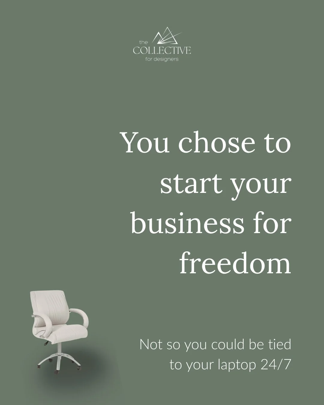 Design your business with the same intentionality you design a home.⁠
⁠
As designers, you obsess over every detail of a floor plan. Ensuring the flow is perfect and the "intentionality" is felt in every corner.⁠
⁠
So why are we leaving our 