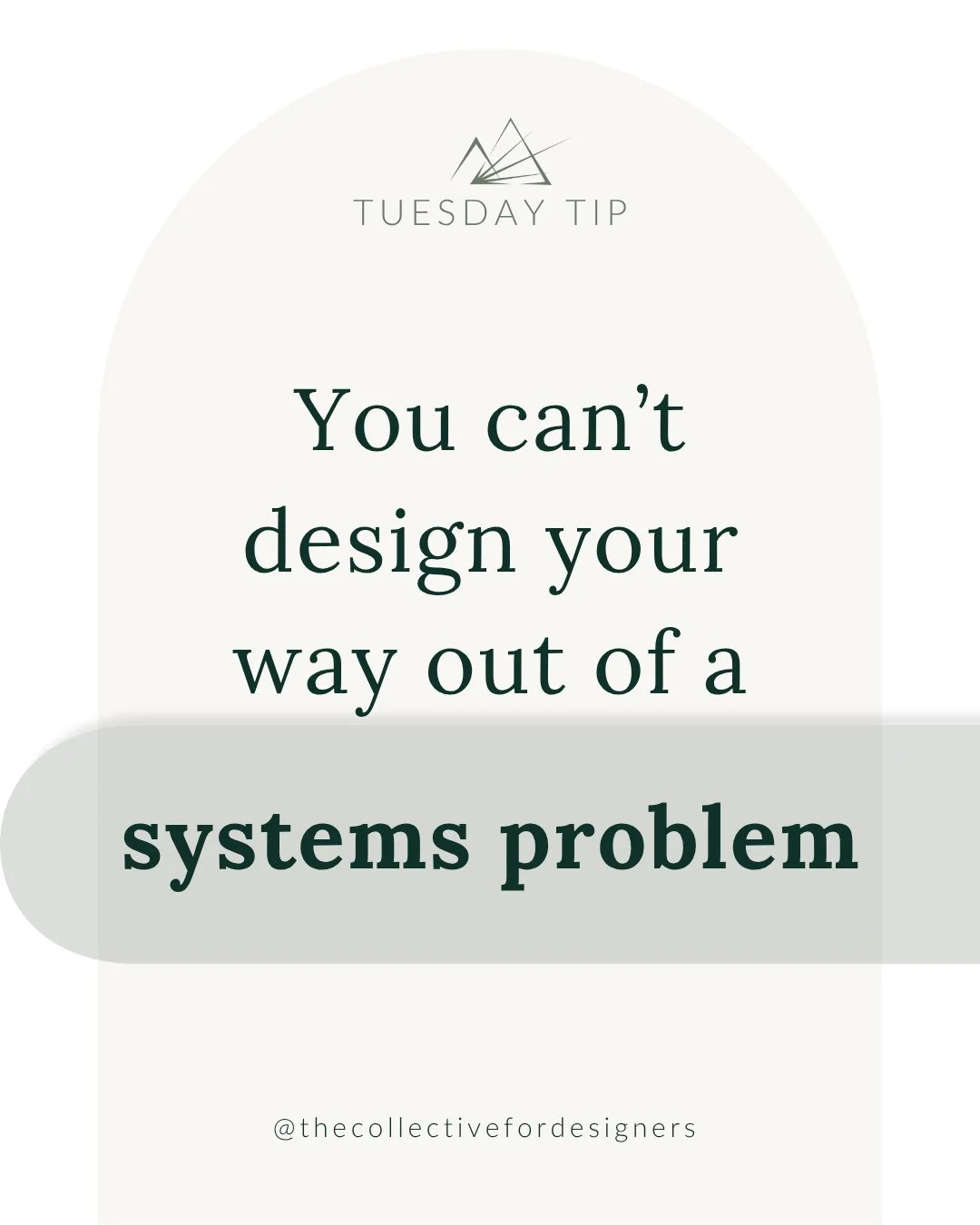 At some point, your talent stops being the thing that&rsquo;s holding you back.⁠
⁠
It&rsquo;s everything around it.⁠
⁠
The inbox you can&rsquo;t keep up with.⁠
The client expectations you didn&rsquo;t set.⁠
The projects that somehow take way longer t