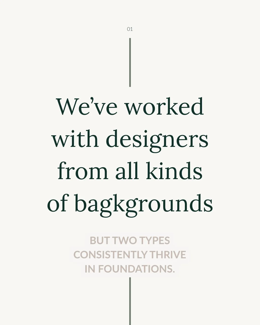 Most designers don&rsquo;t struggle because they lack talent.⁠ They struggle because no one handed them the &ldquo;how to run a business&rdquo; manual&hellip; and yet still expect themselves to just figure it out. (Is that you?)⁠
⁠
So you did what an