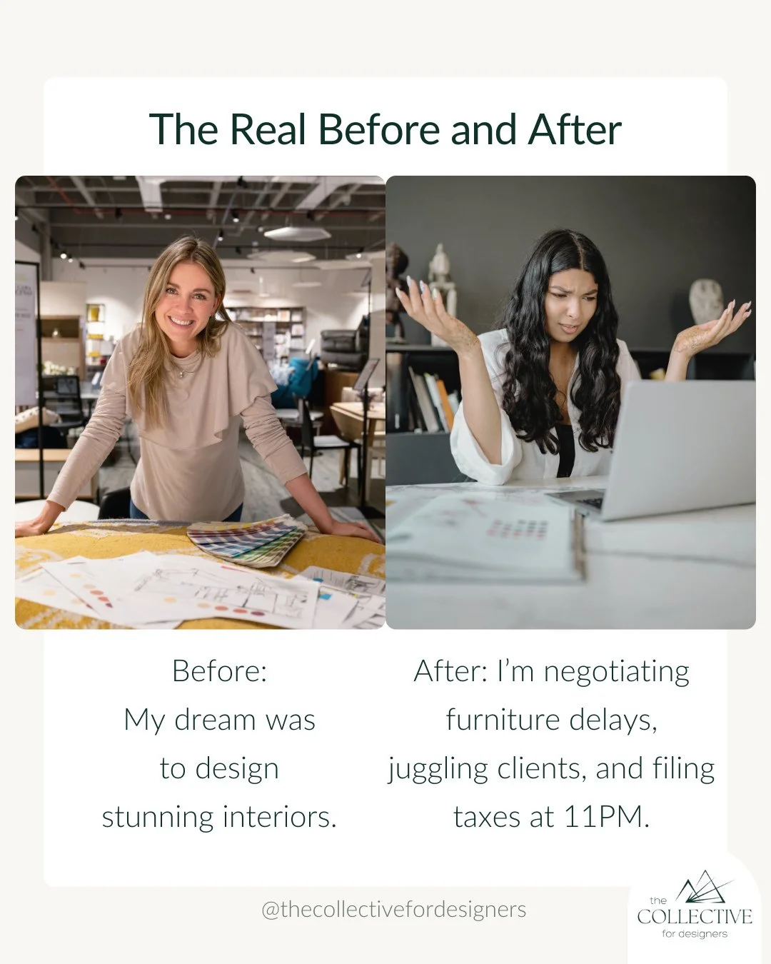 Being the designer and the owner means doing a lot of work no one applauds.⁠
If this feels familiar, you&rsquo;re not alone.⁠
⁠
⁠
#DesignerLife #DesignHumor #DesignBusiness