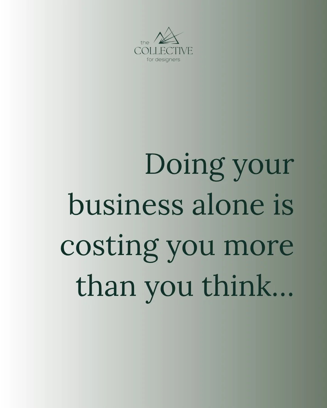 You don&rsquo;t have a talent problem.⁠ You have a support gap.⁠ And most designers don&rsquo;t realize that until they&rsquo;ve already lost months (or years) trying to figure it out alone.⁠
⁠
Because on paper, it looks like you&rsquo;re doing every