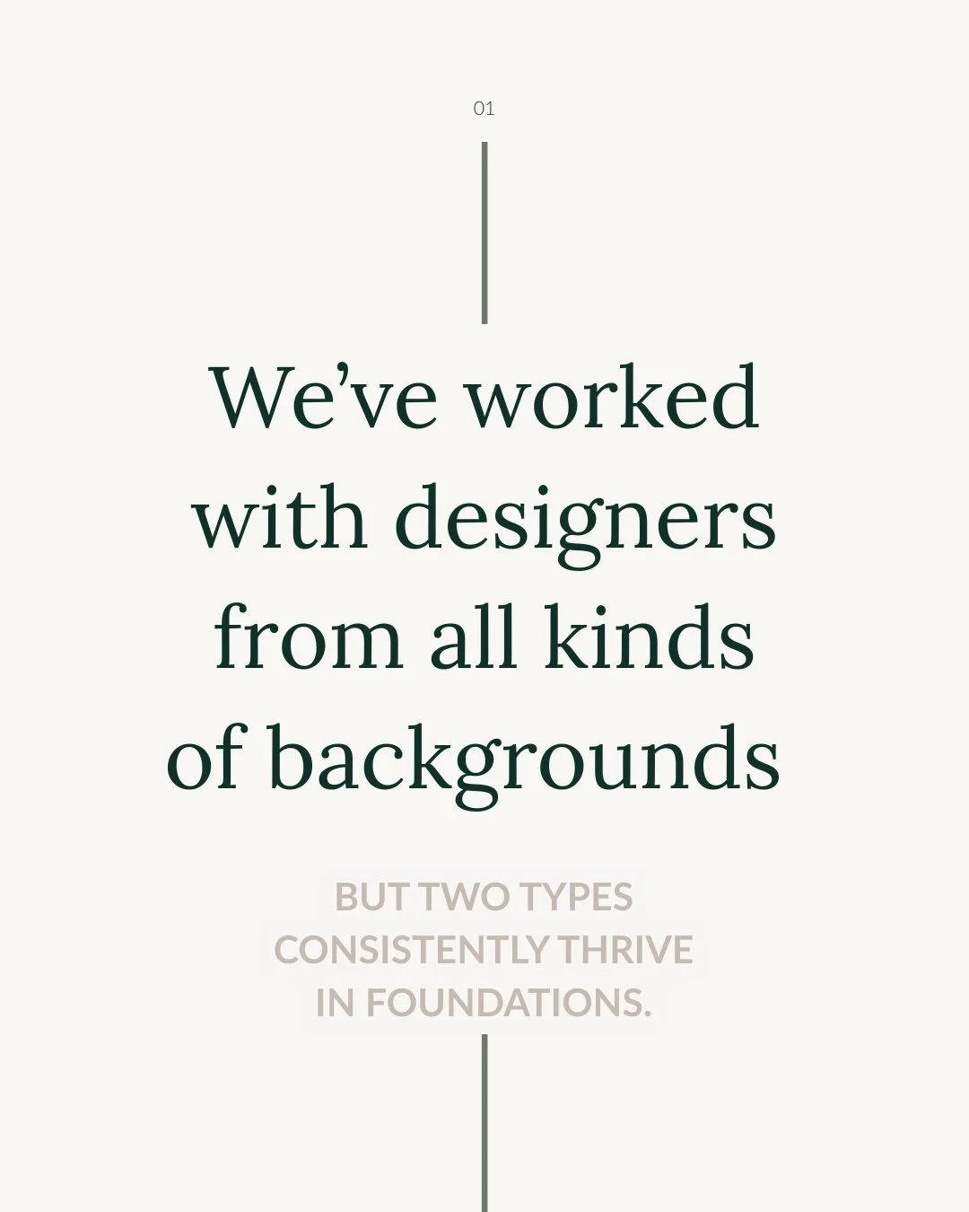 Most designers don&rsquo;t struggle because they lack talent.⁠
⁠
They struggle because no one handed them the &ldquo;how to run a business&rdquo; manual&hellip; and yet still expect themselves to just figure it out. (Is that you?)⁠
⁠
So you did what 