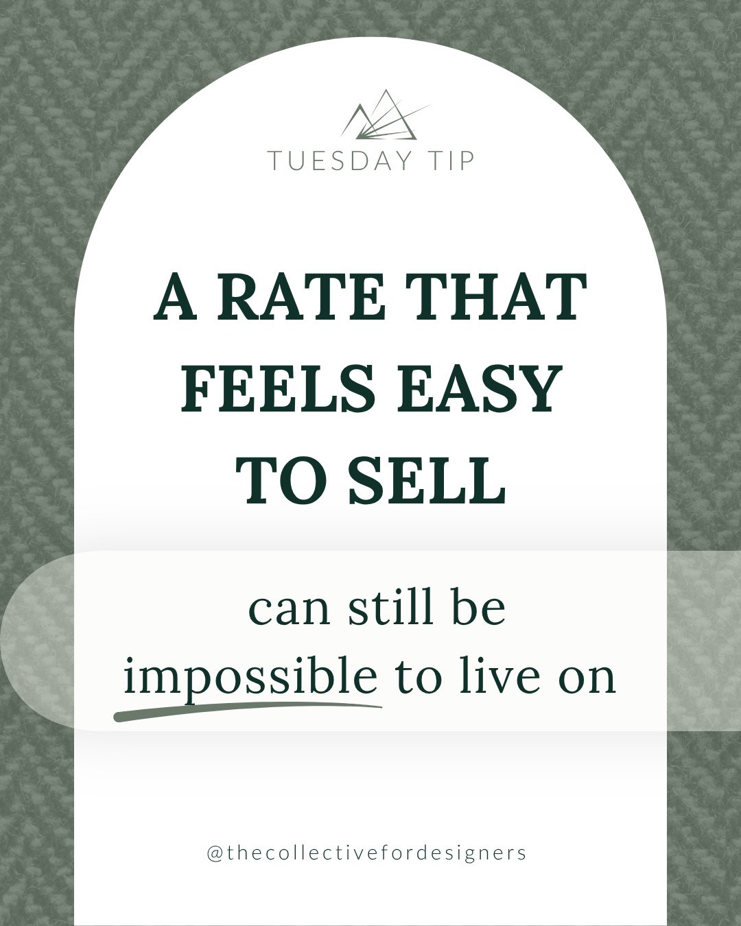 Pricing gets messy when the goal is simply to choose a number that feels &ldquo;reasonable.&rdquo;⁠
⁠
Reasonable to who?⁠
⁠
The client?⁠
Another designer?⁠
The version of you that panics when someone says, &ldquo;Oh wow&rdquo;?⁠
⁠
Your minimum hourly