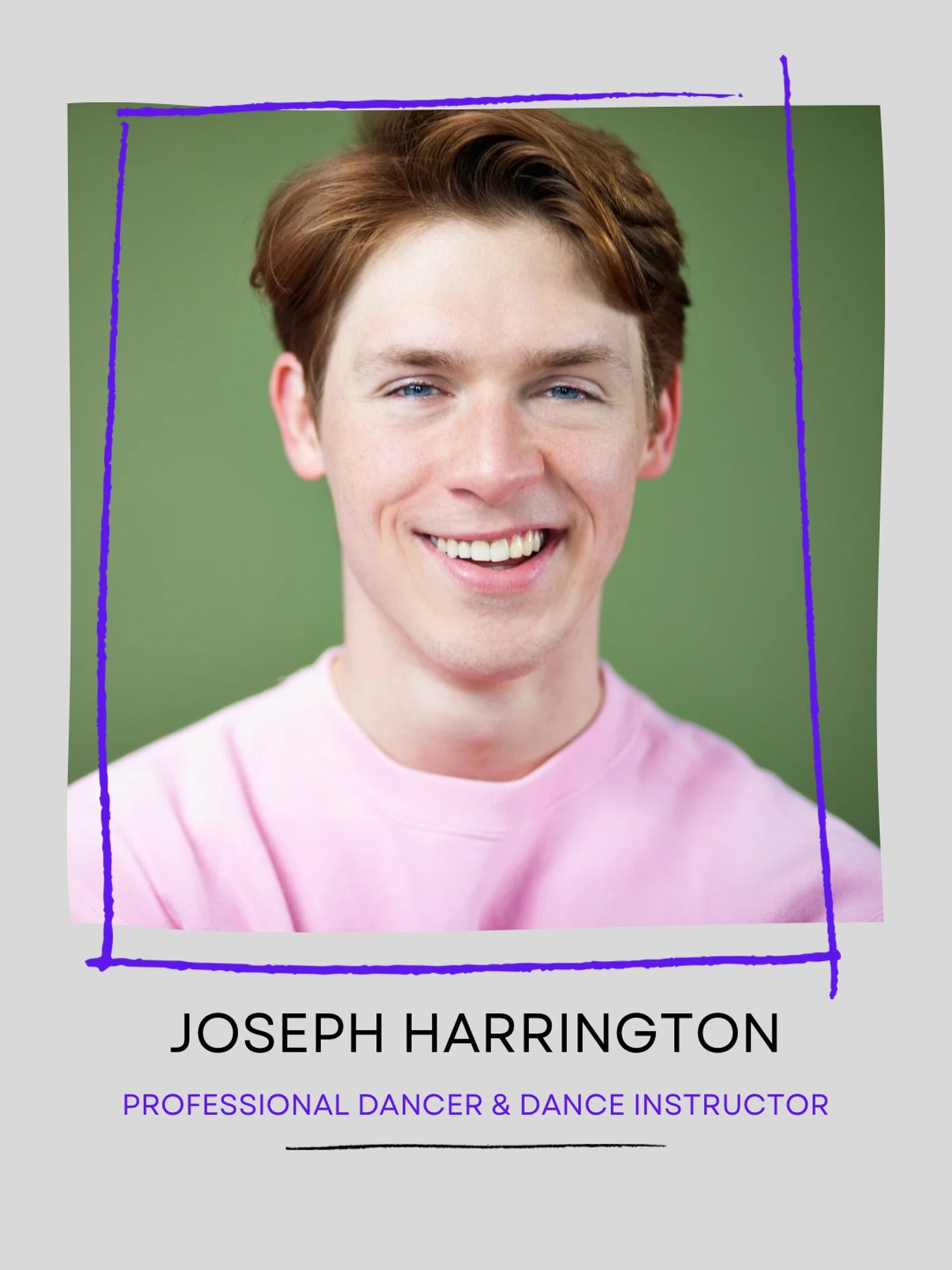 We are so excited to introduce our final guest artist for this year&rsquo;s intensive &mdash; Joseph! ✨

Joseph is a dance educator, fitness instructor, and performer based in New York City. A graduate of Pace University with a BFA in Commercial Danc