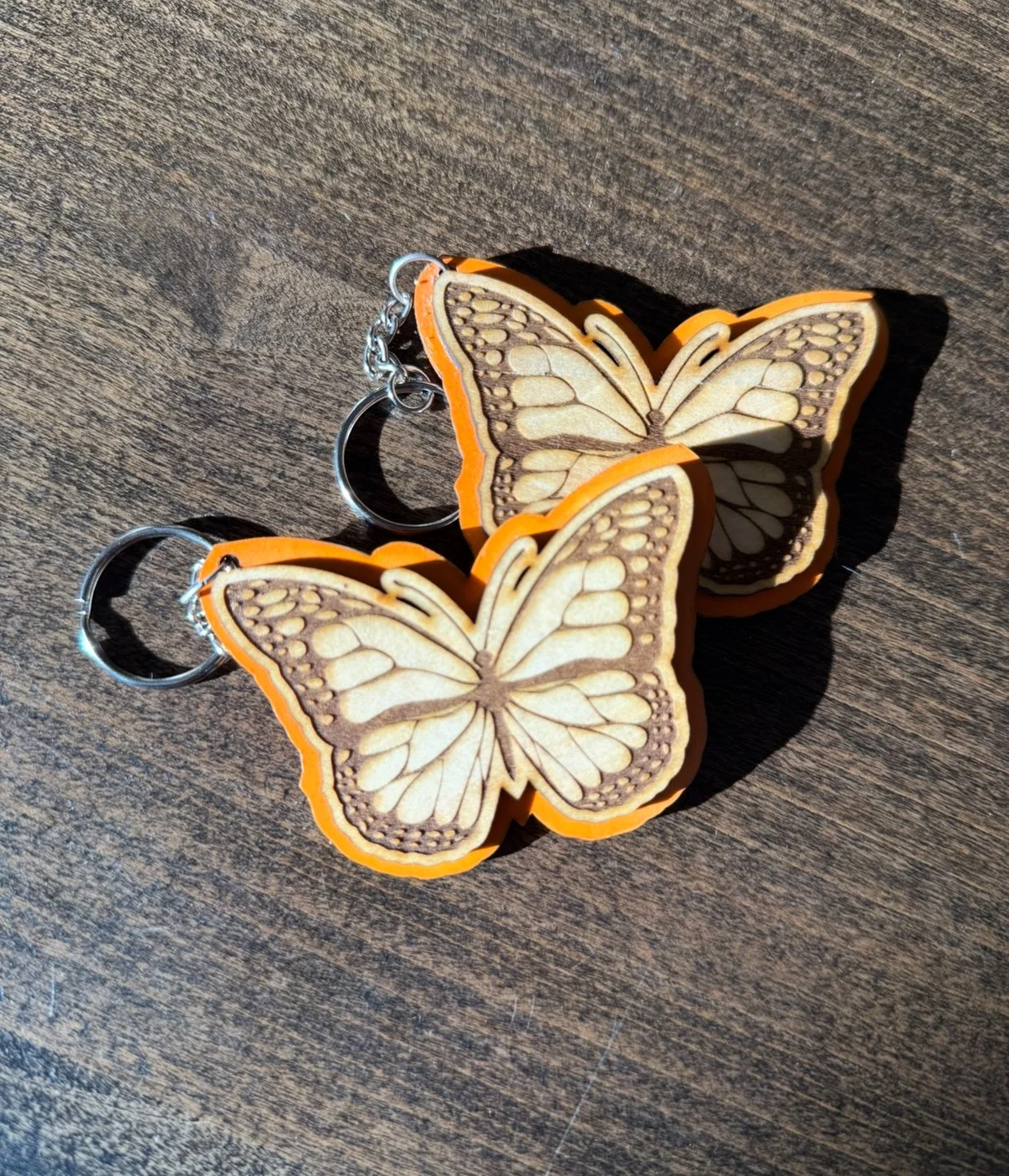 Monarch Butterfly Keychains