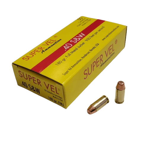 40 S&W 180 gr. FMJ