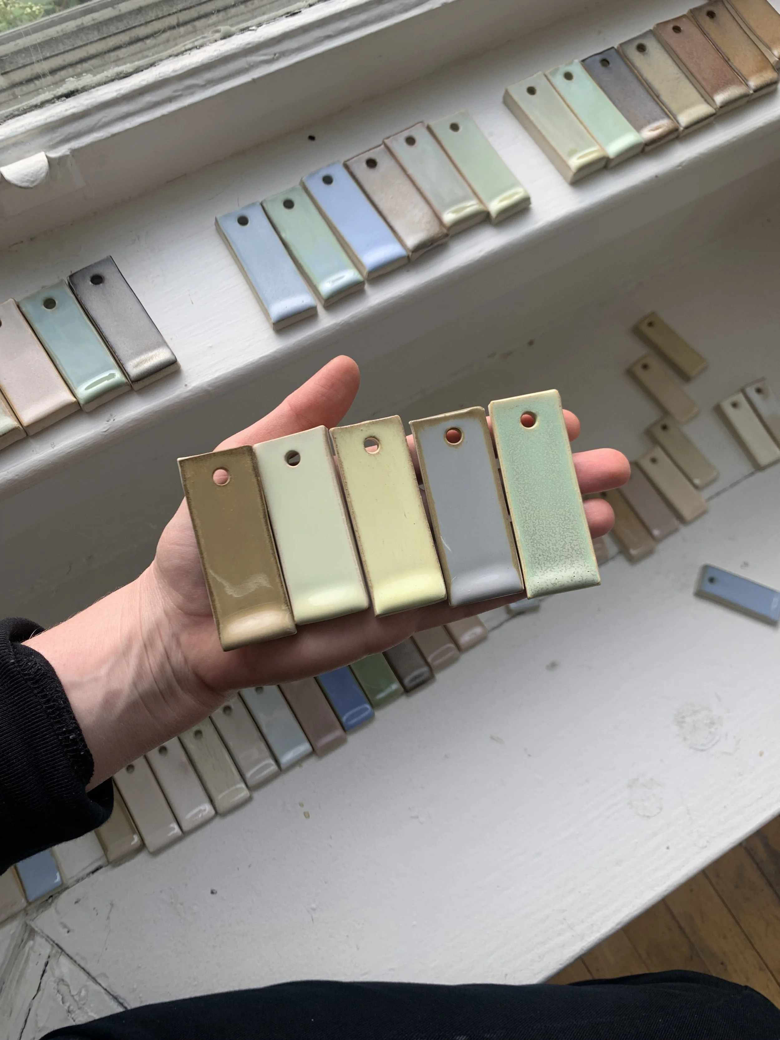 Experiments in glaze chemistry - 2022