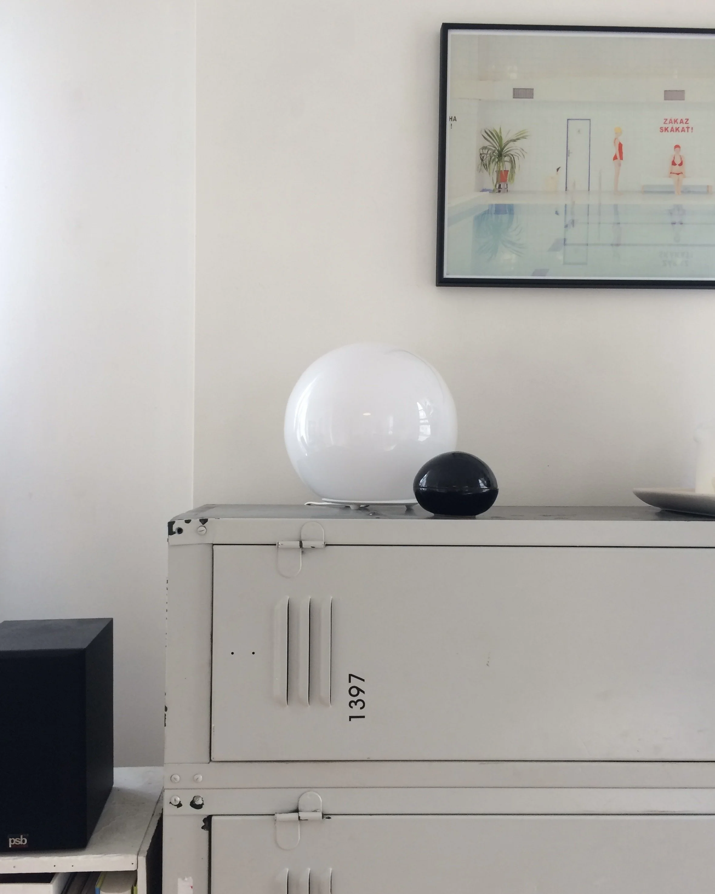 Early sphere jar at Al's house - 2018