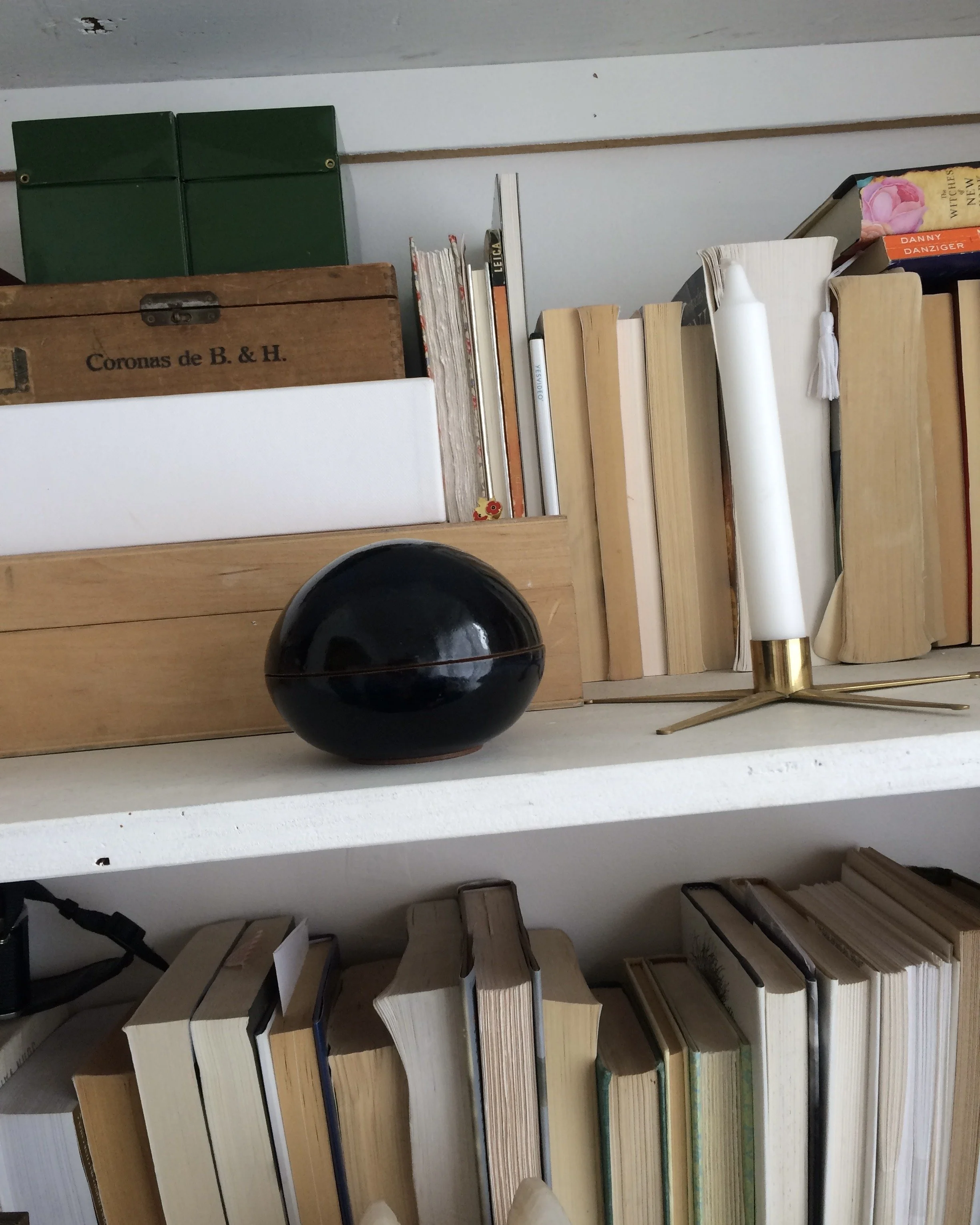 Early sphere jar at Al's house - 2018