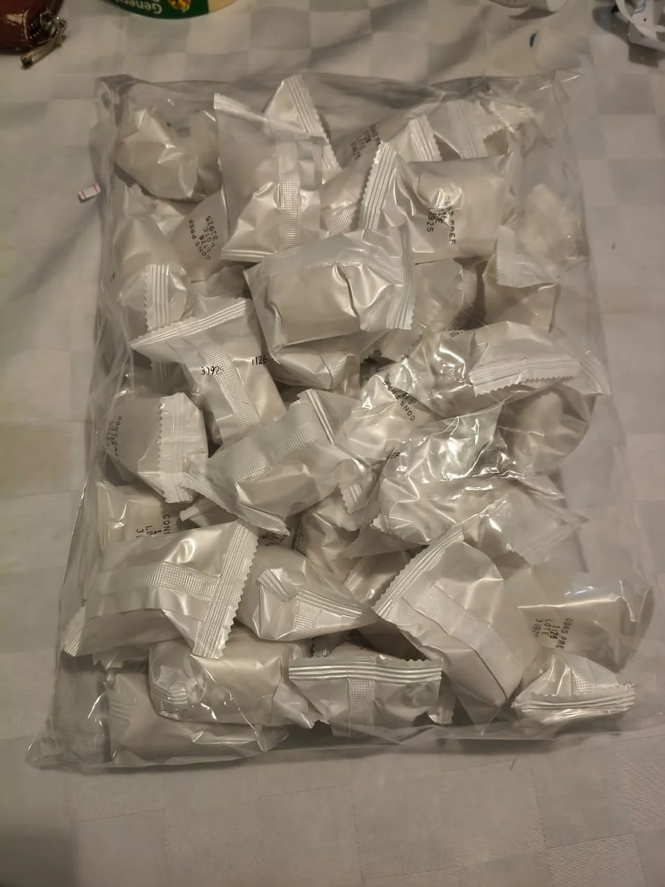 Bolsa de bombones de café con 50 pz.