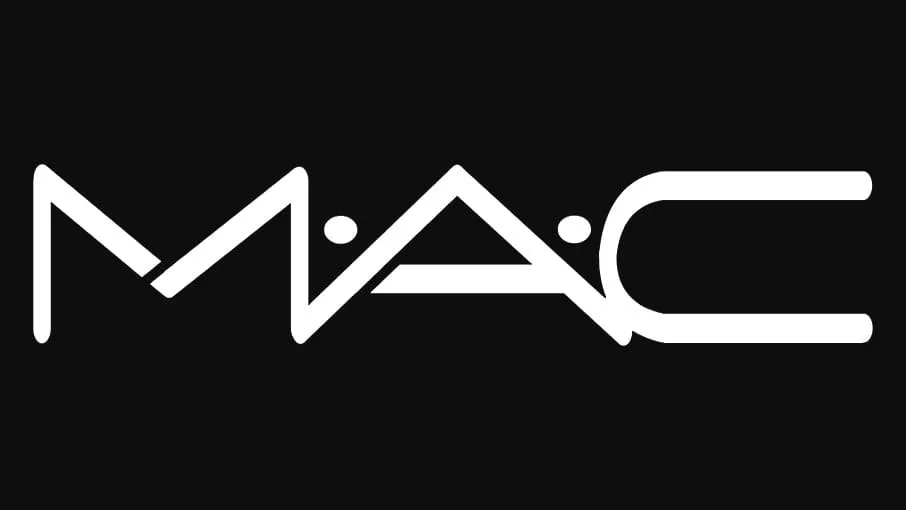 M·A·C Cosmetics logo in white on a black background