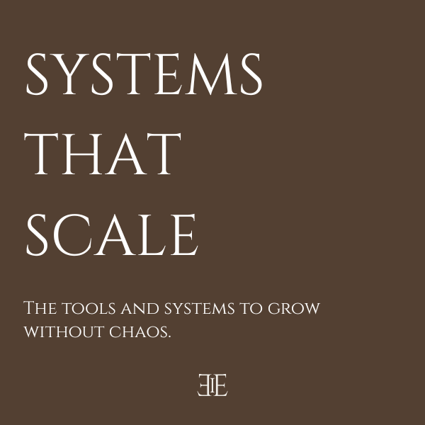 Systems That Scale
