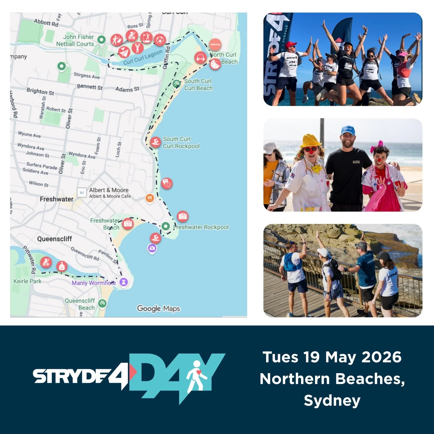 Dates may change&hellip; but the IMPACT stays the same 💛👟

We&rsquo;ve updated a few dates in our 2026 STRYDE4 Events Calendar, so it&rsquo;s time to refresh those diaries 📅

✨ NEW 19 May &ndash; STRYDE4 Day, Sydney Northern Beaches
✨ NEW 17 Sept 