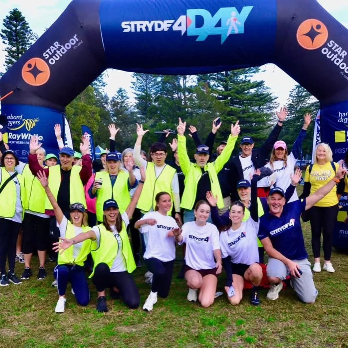 We&rsquo;re still buzzing 💥

After a week of Sydney weather threatening to ruin the party 😅☔&hellip; somehow STRYDE4 Day delivered sunshine, blue skies and even rainbows 🌈

And wow - did this community show up.

450 incredible humans.
31 charities