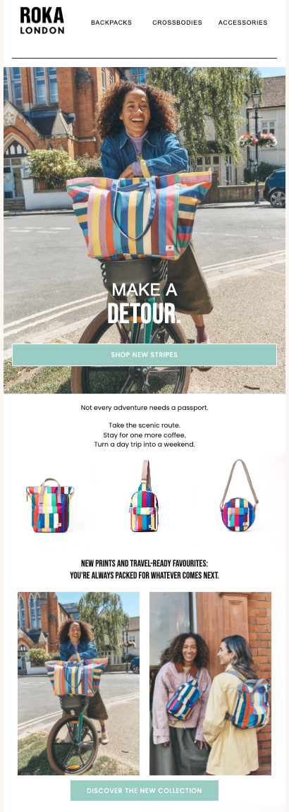 ROKA London | Klaviyo Email Campaign | New Prints