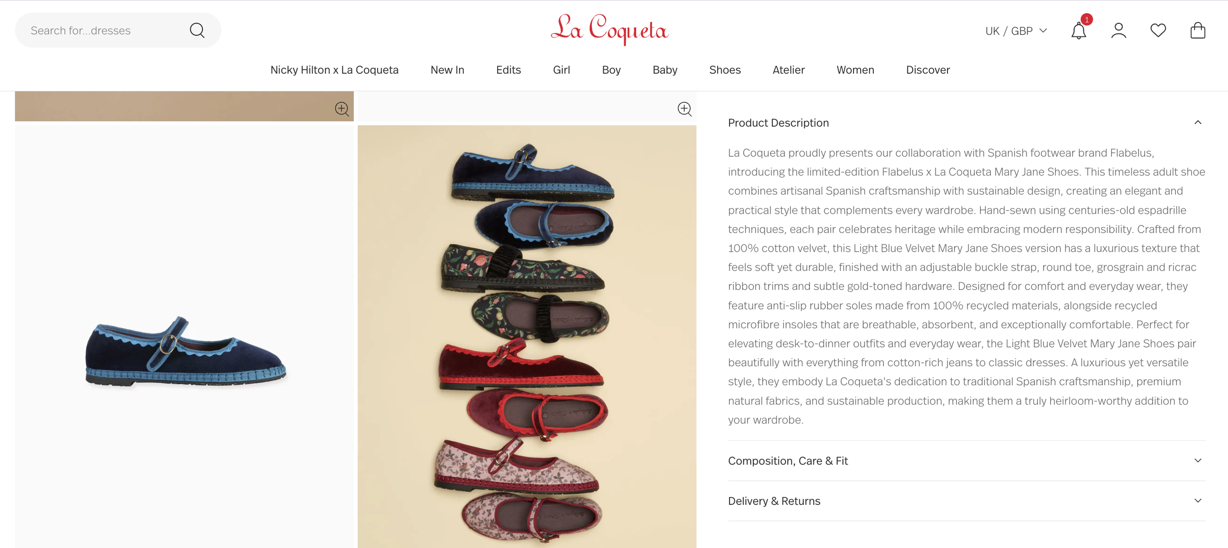La Coqueta | PDP Copy | Flabelus Collaboration
