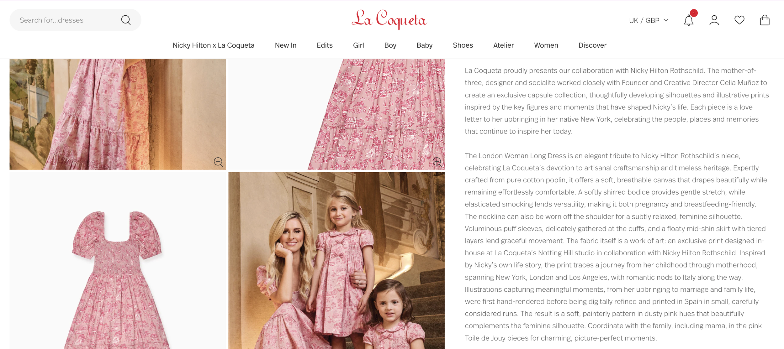 La Coqueta | PDP Copy | Nicky Hilton Collaboration
