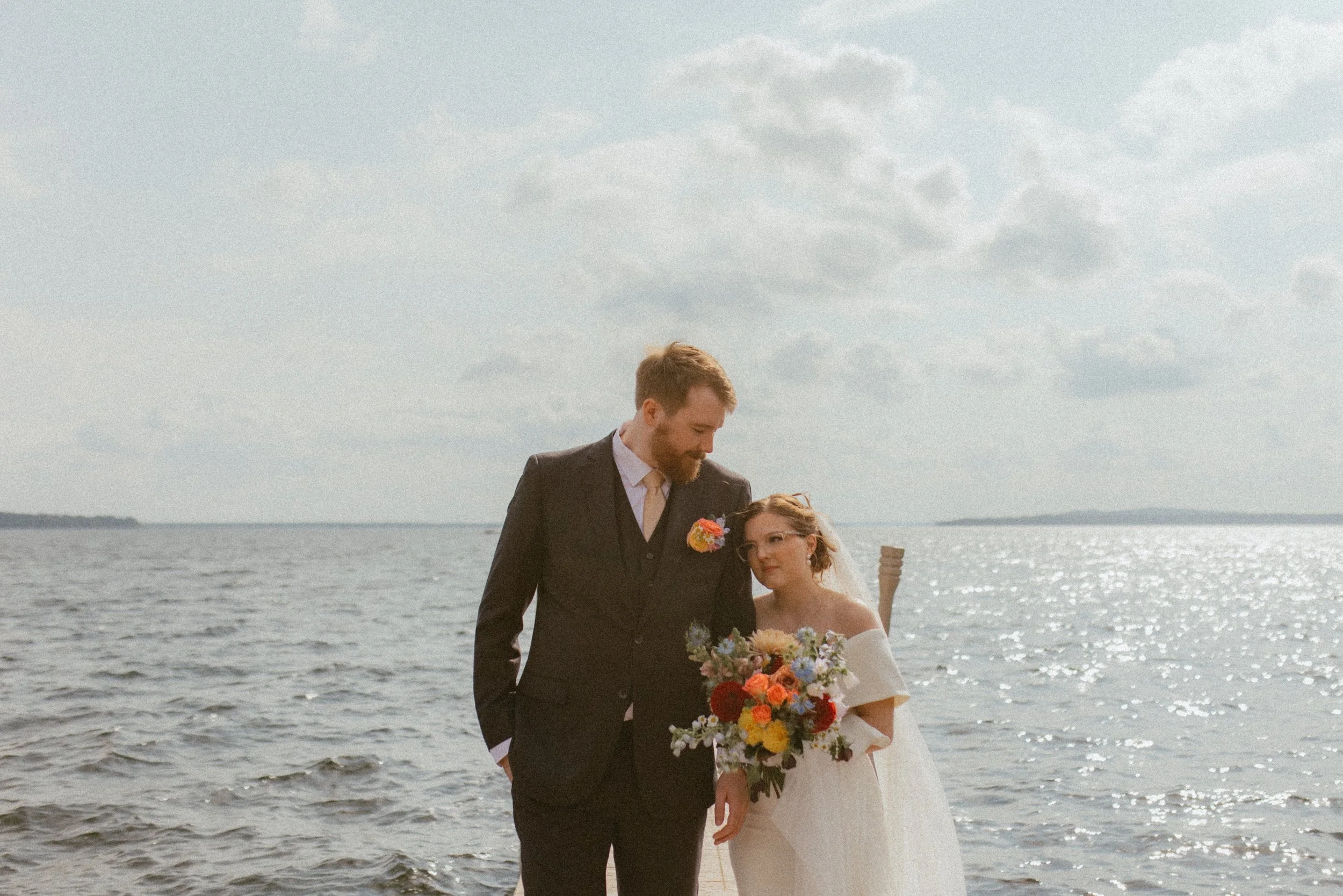 Colorful Autumn Wedding at the Grand View Lodge | It's the Little Things Events