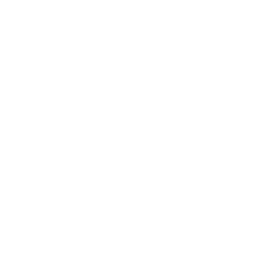 Line drawing of a house with four windows and a front door, on a black background.