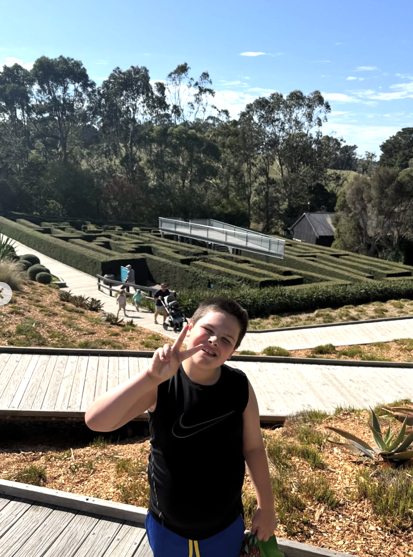 Participant enjoying outdoor community access support in Melbourne with NDIS support services focused on independence and wellbeing.