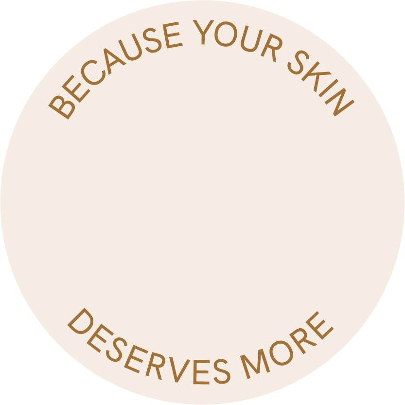 Because your skin deserves more badge design for Soul Shine Skincare in Brownsburg Indiana