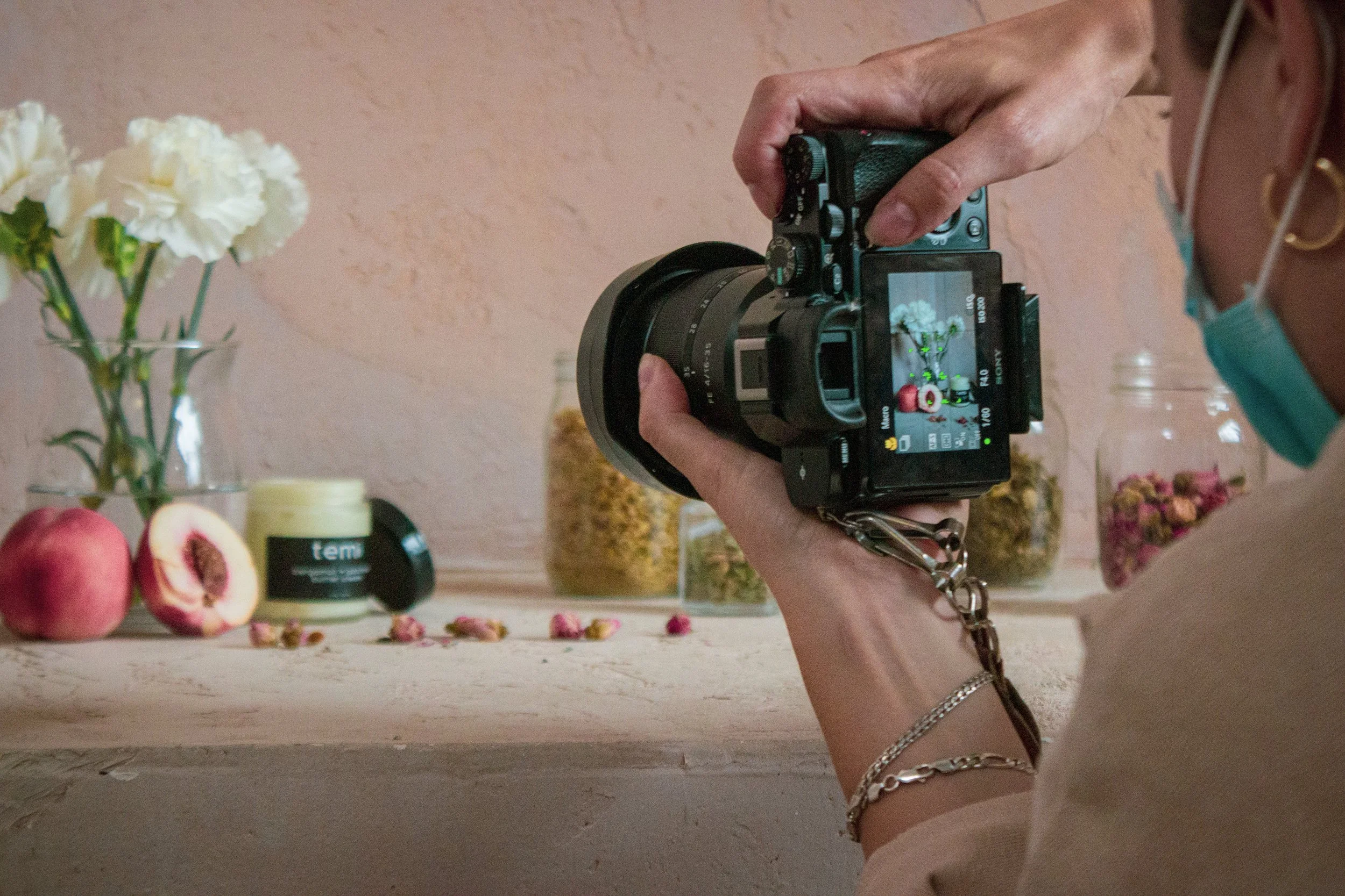 Photographer Taking Product Shots