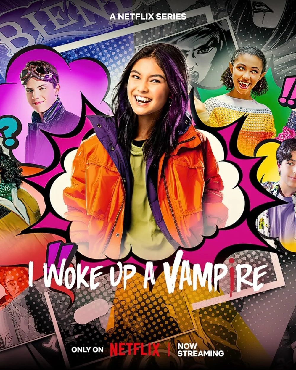 I Woke Up A Vampire Netflix Show Poster
