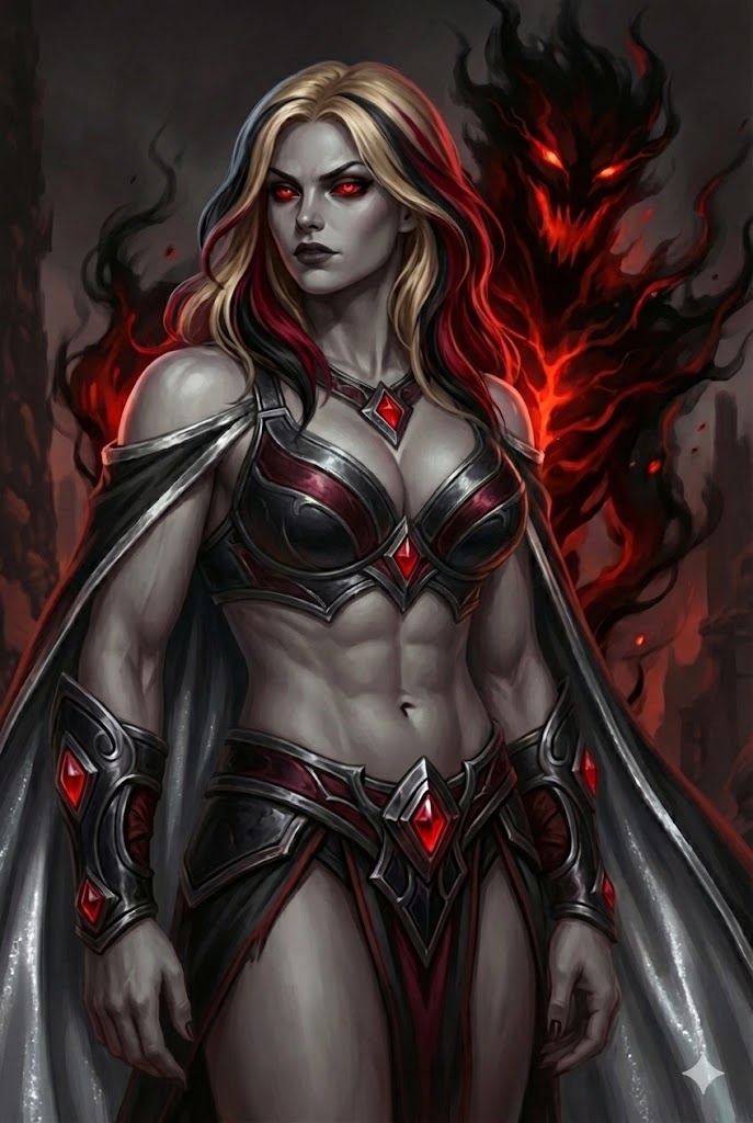 Bellatrix Shadowwalker of the Isle of Malakor & The Black Trinity